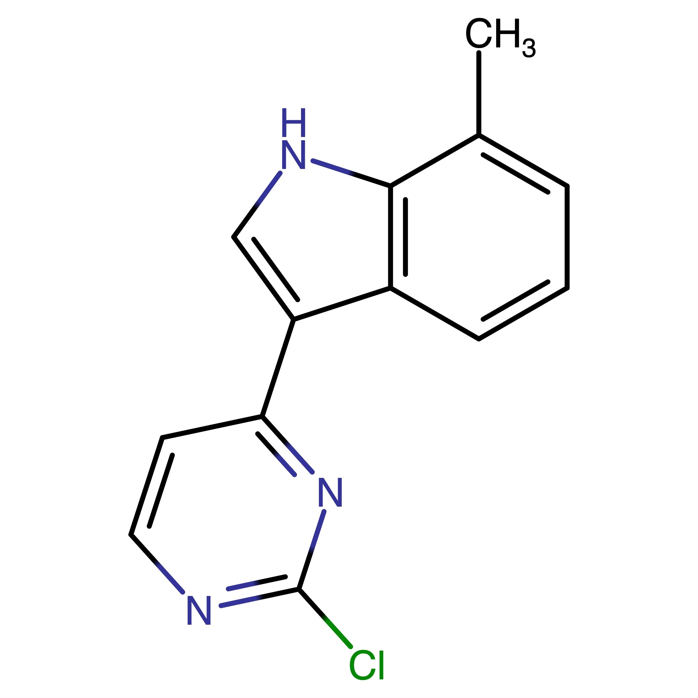 CAS RN 1214264-51-3 | 3-(2-Chloropyrimidin-4-yl)-7-methyl-1H-indole | MFCD30472027