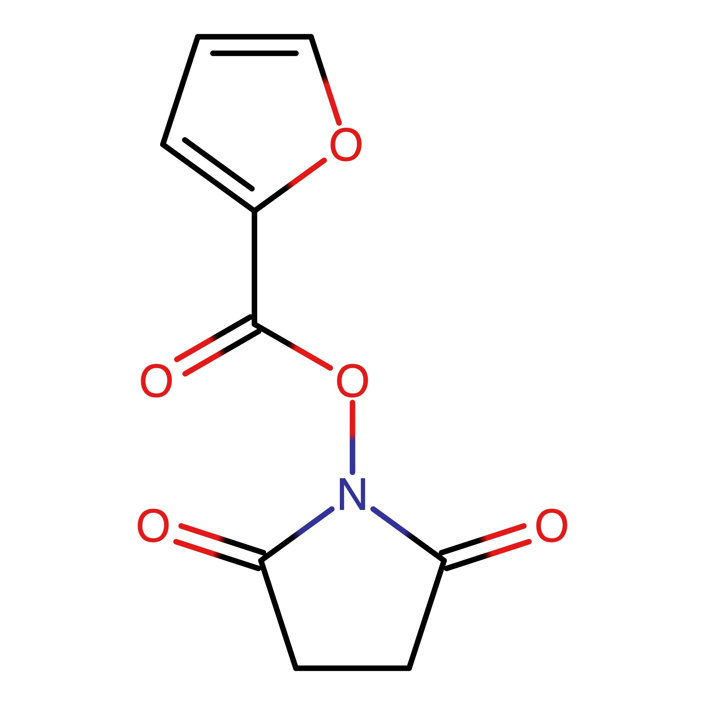 CAS RN 80751-52-6 | 2,5-Dioxopyrrolidin-1-yl furan-2-carboxylate | MFCD00589924