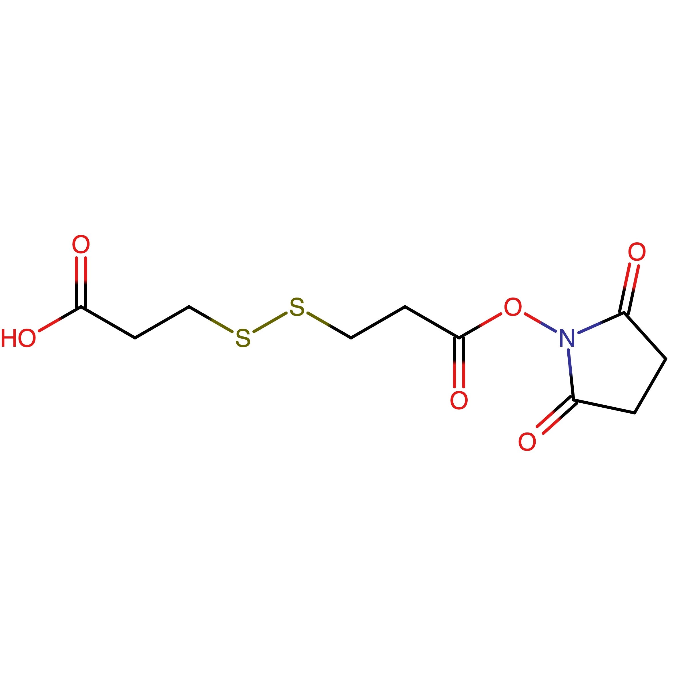 CAS RN 2160555-46-2 | 3-((3-((2,5-Dioxopyrrolidin-1-yl)oxy)-3-oxopropyl)disulfaneyl)propanoic acid