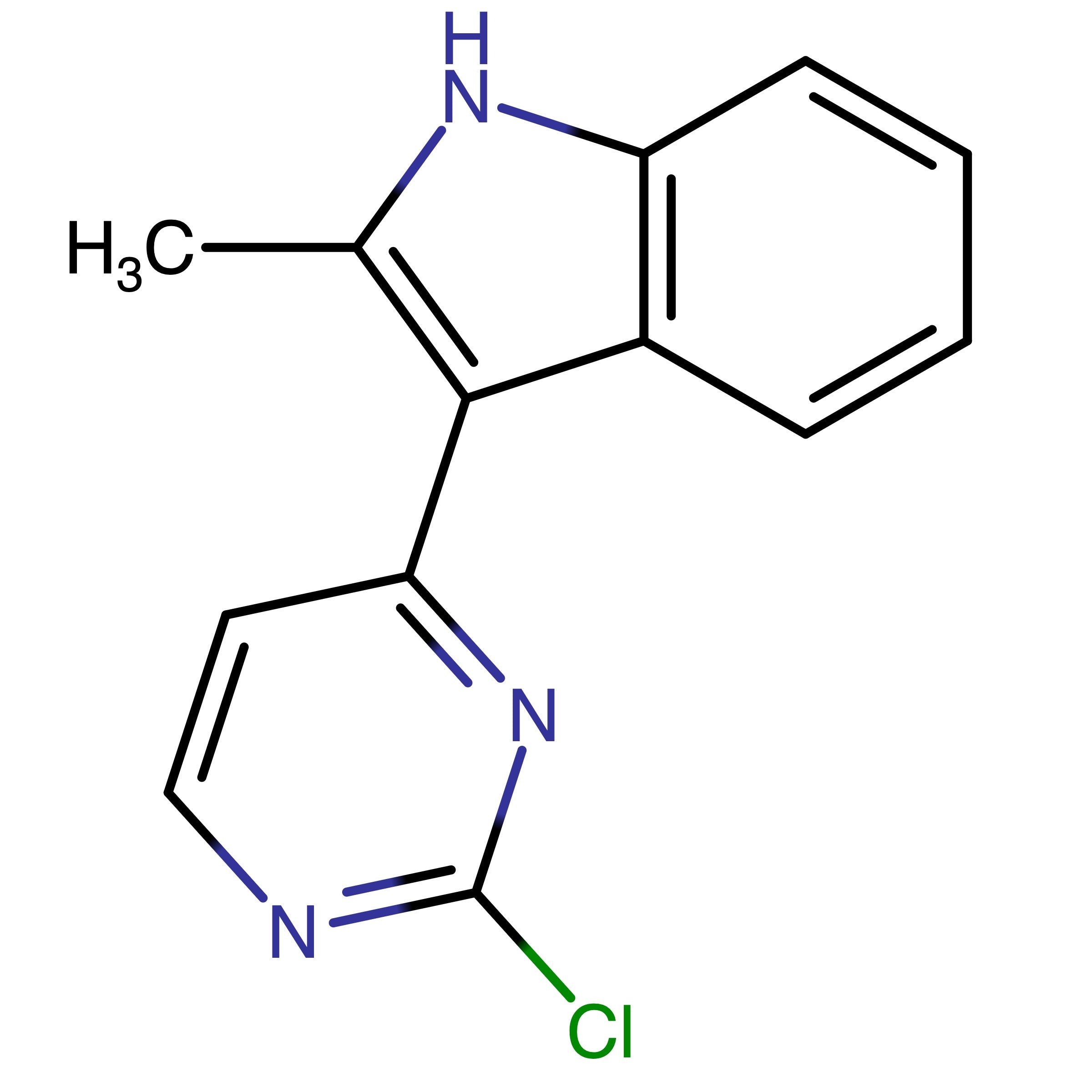 CAS RN 1893085-69-2 | 3-(2-Chloropyrimidin-4-yl)-2-methyl-1H-indole
