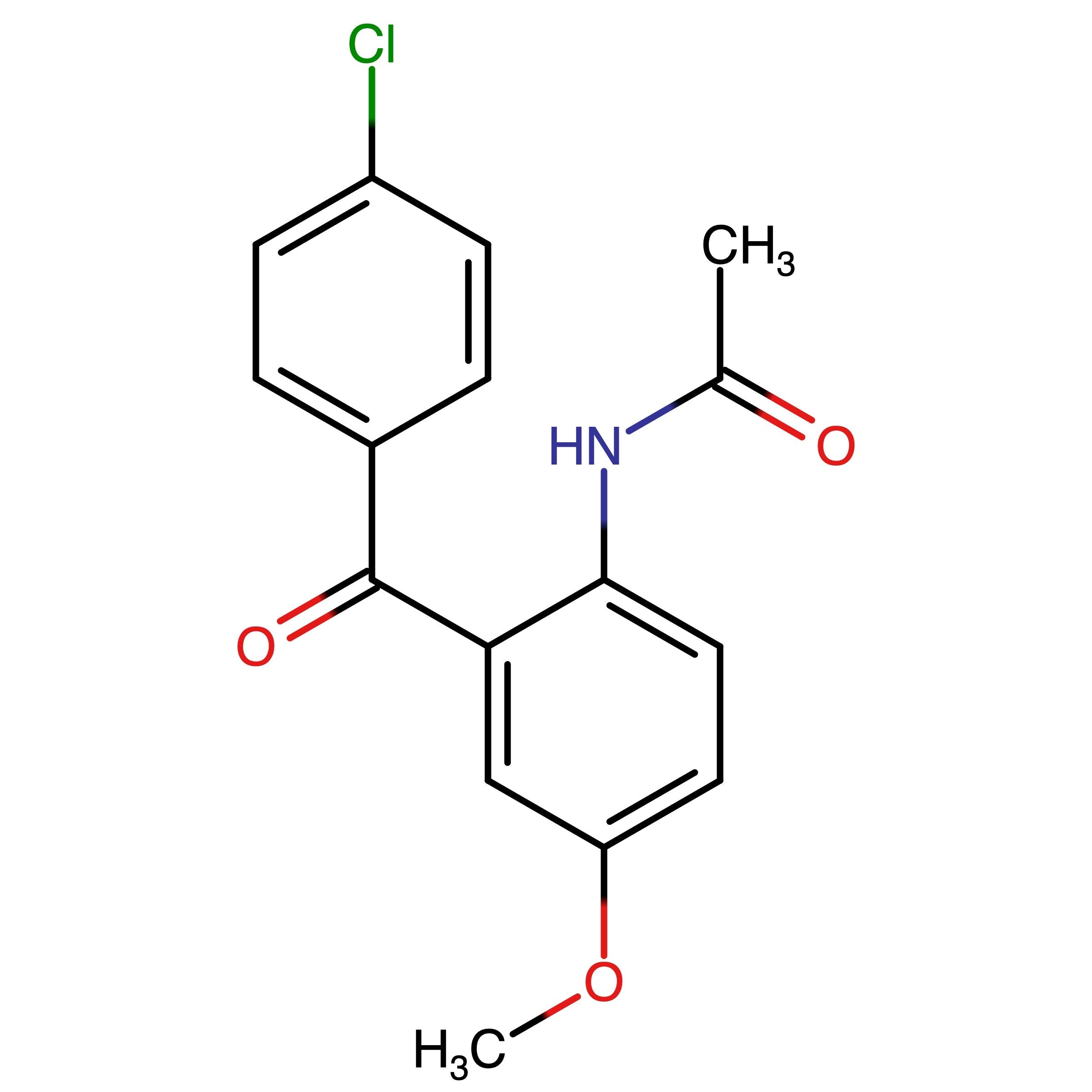 CAS RN 1309448-72-3 | N-(2-(4-Chlorobenzoyl)-4-methoxyphenyl)acetamide