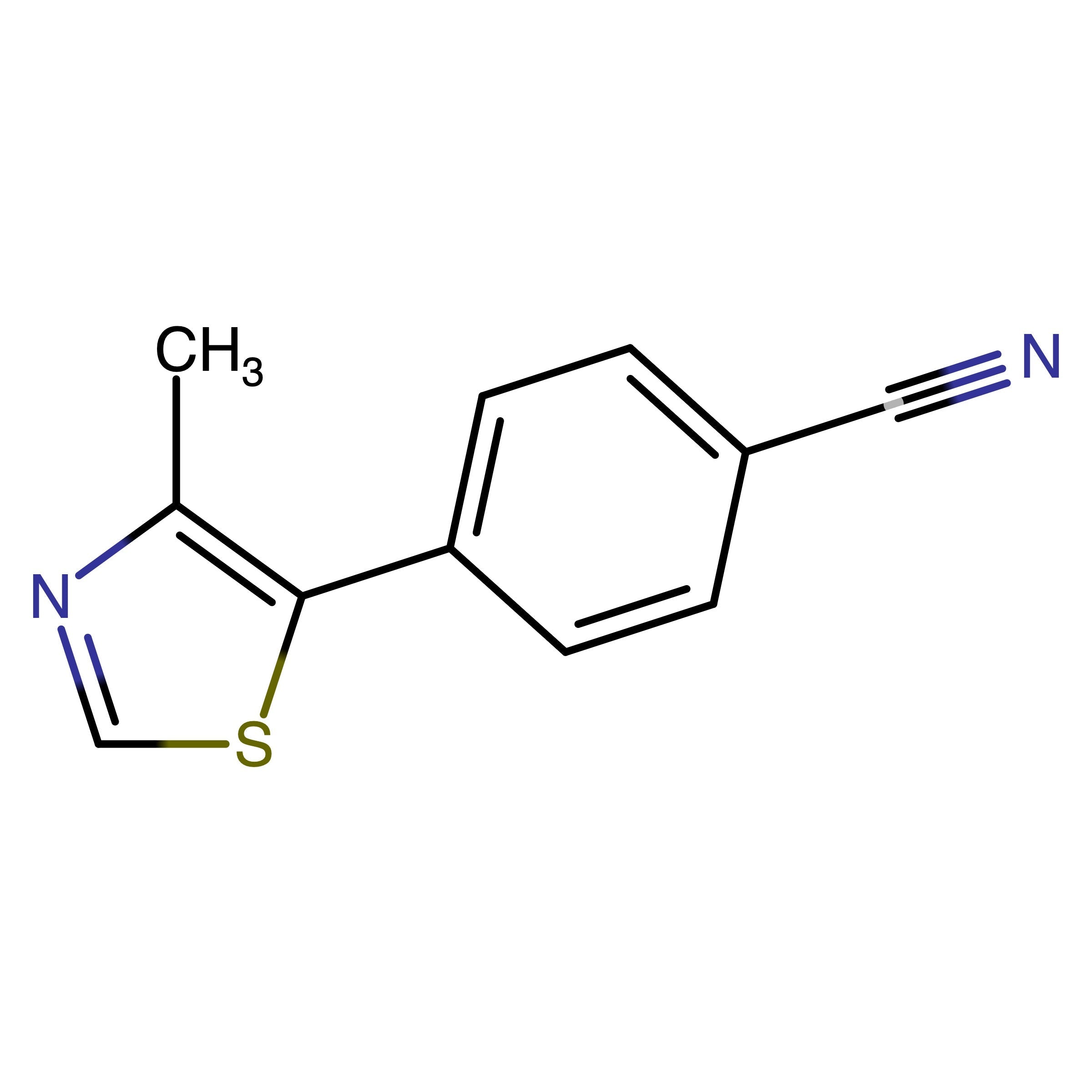 CAS RN 122957-57-7 | 4-(4-Methylthiazol-5-yl)benzonitrile | MFCD29041978