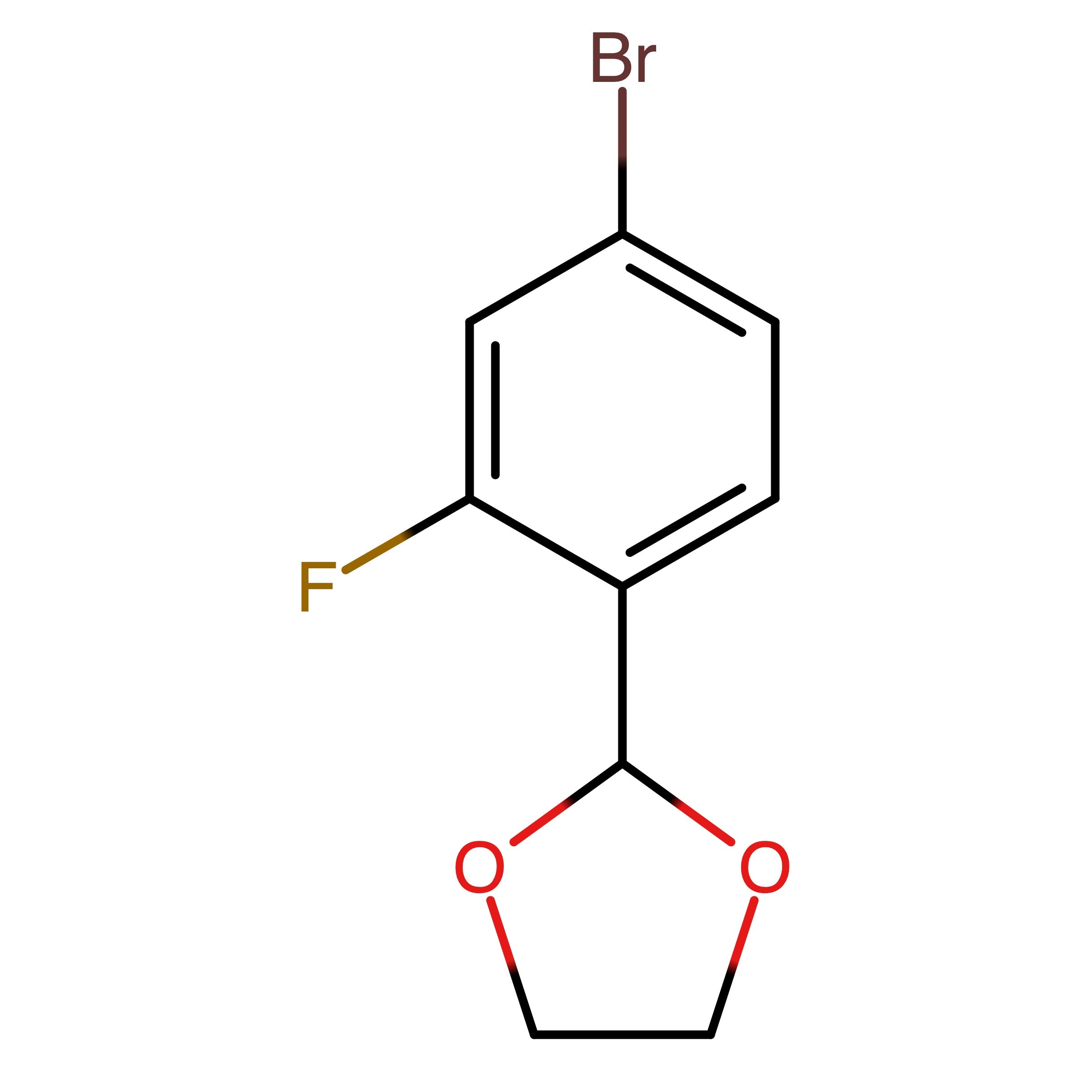 CAS 248270-23-7 | 2-(4-Bromo-2-fluorophenyl)-1,3-dioxolane | MFCD06209216