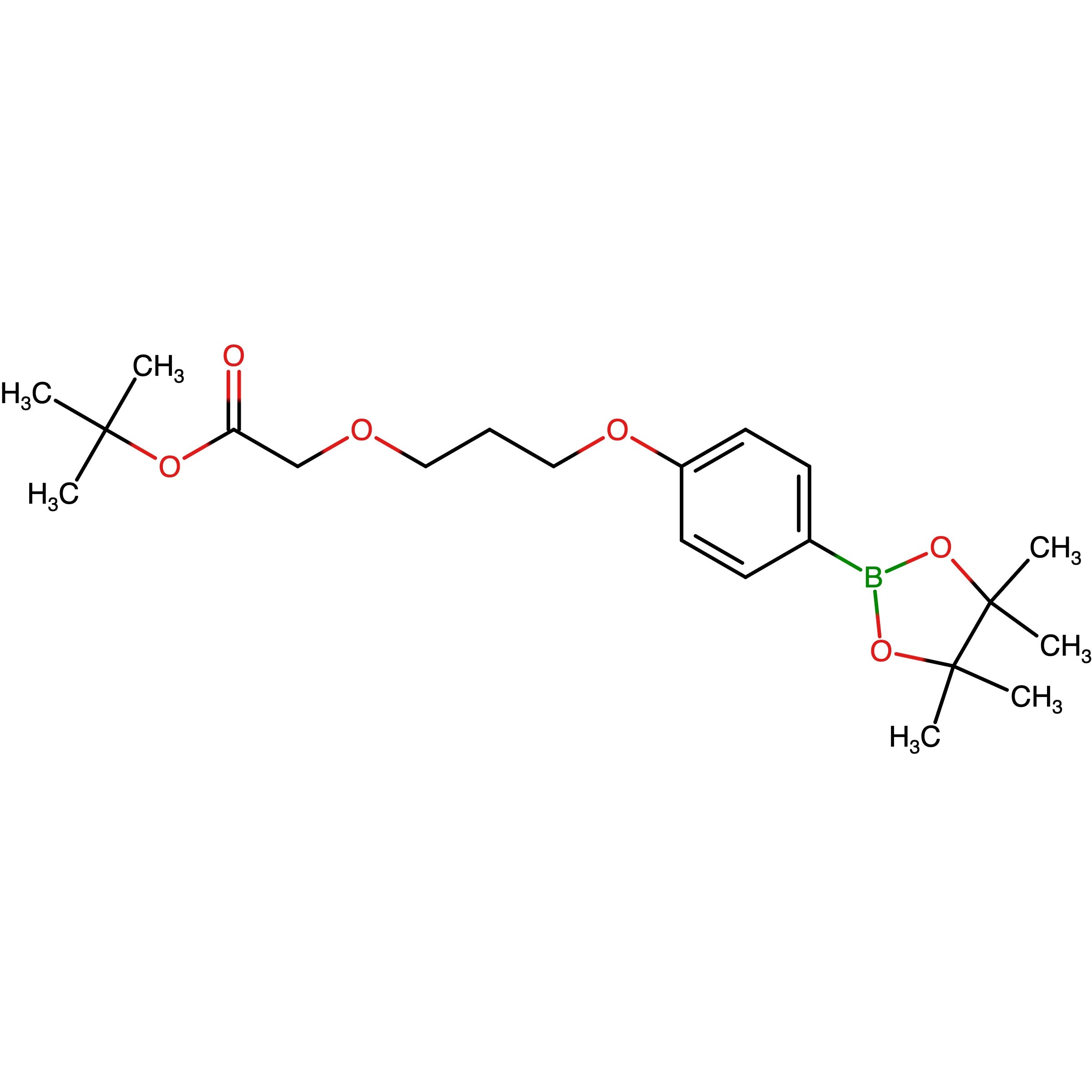 CAS RN 2086298-88-4 | tert-Butyl 2-(3-(4-(4,4,5,5-tetramethyl-1,3,2-dioxaborolan-2-yl)phenoxy)propoxy)acetate