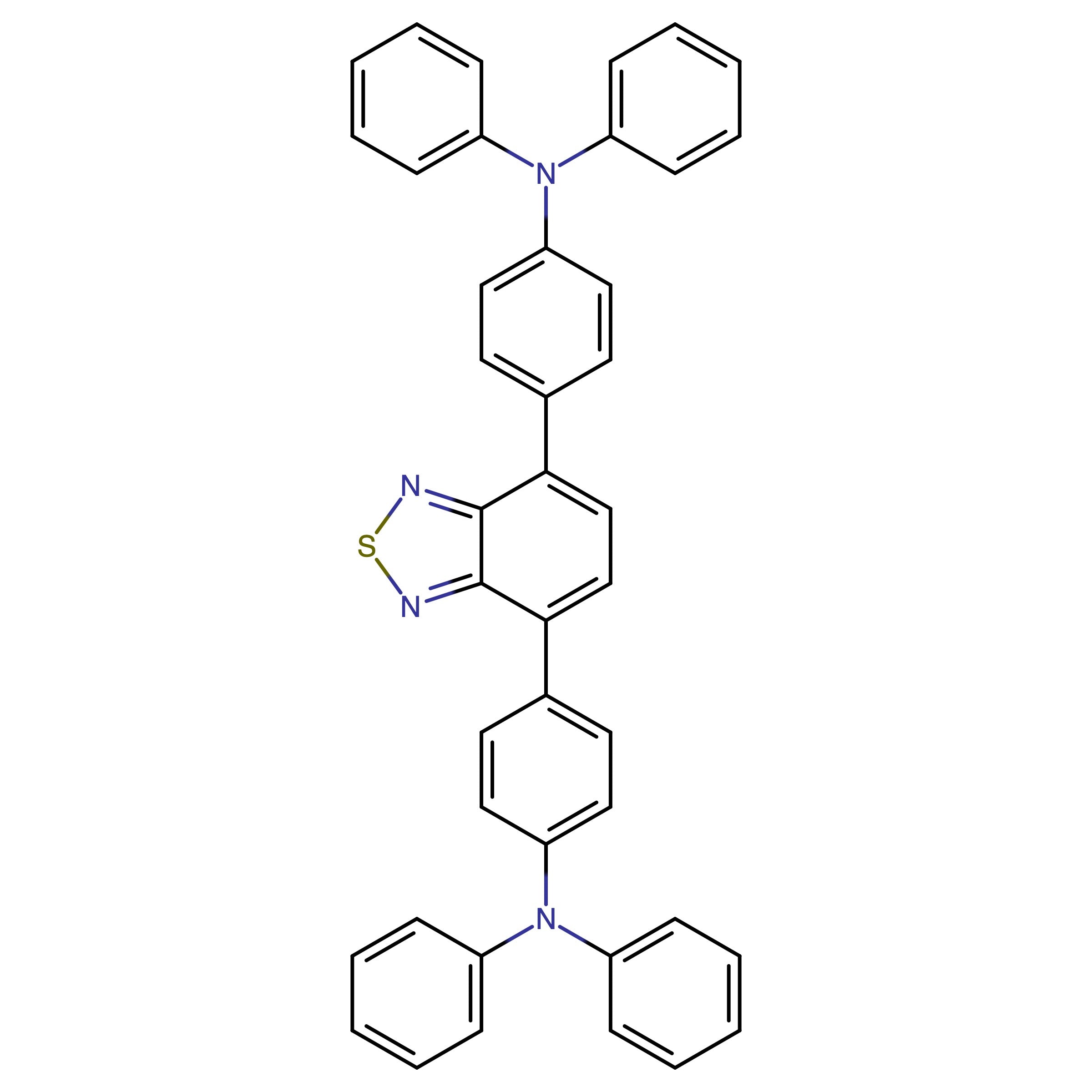 CAS RN 333432-20-5 | 4,4'-(Benzo[c][1,2,5]thiadiazole-4,7-diyl)bis(N,N-diphenylaniline)
