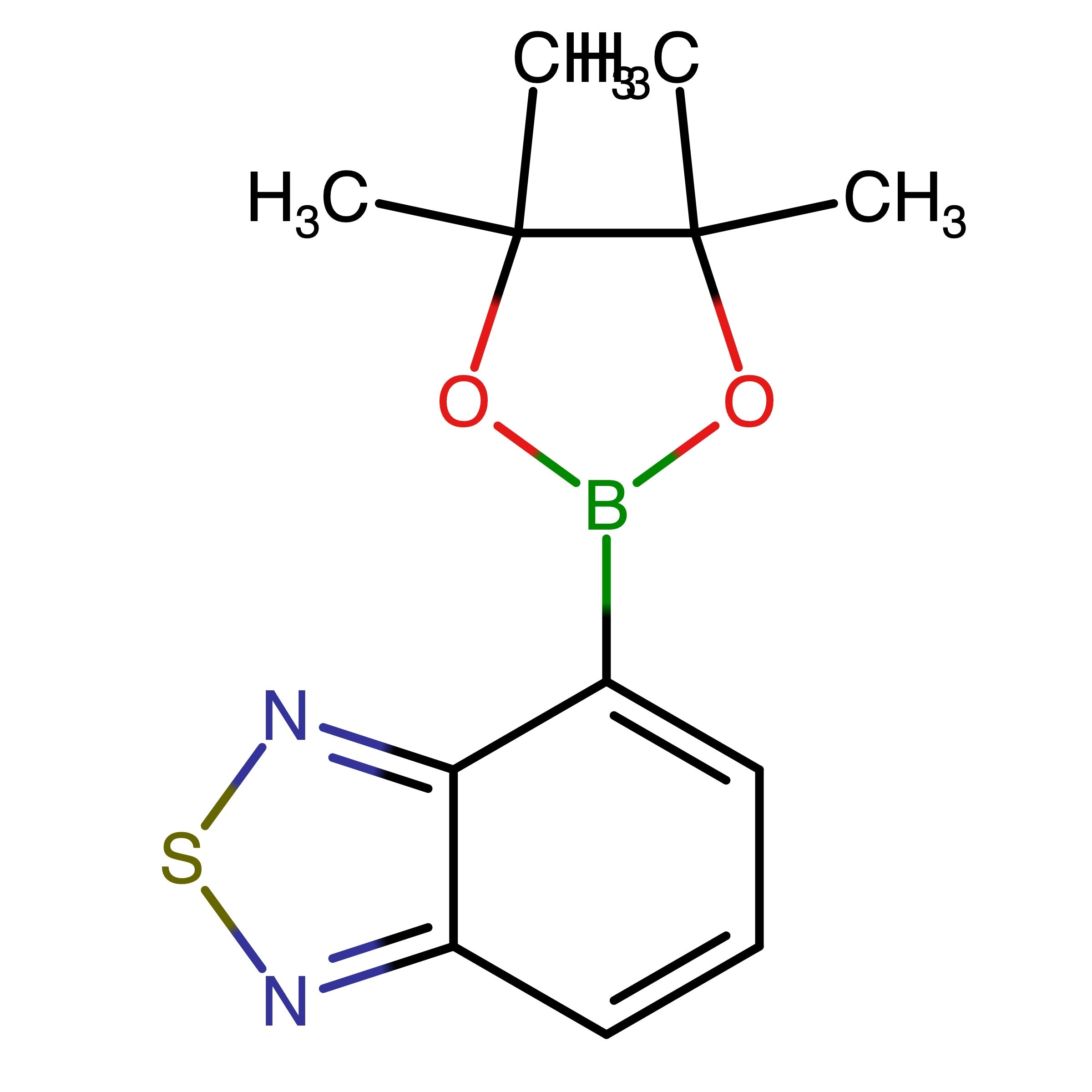 CAS RN 1088118-97-1 | 4-(4,4,5,5-Tetramethyl-1,3,2-dioxaborolan-2-yl)benzo[c][1,2,5]thiadiazole