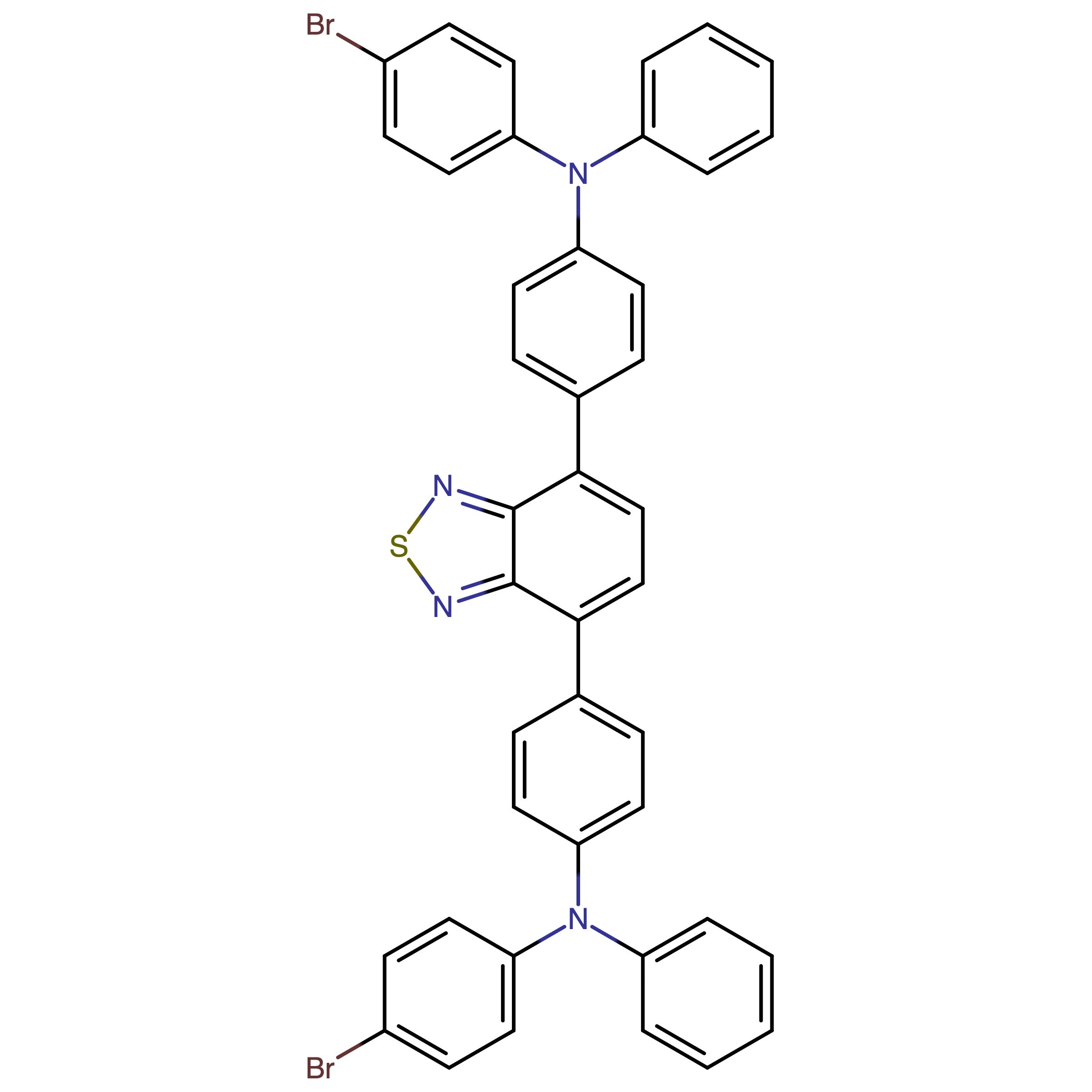 CAS RN 2271360-31-5 | 4,4'-(Benzo[c][1,2,5]thiadiazole-4,7-diyl)bis(N-(4-bromophenyl)-N-phenylaniline)