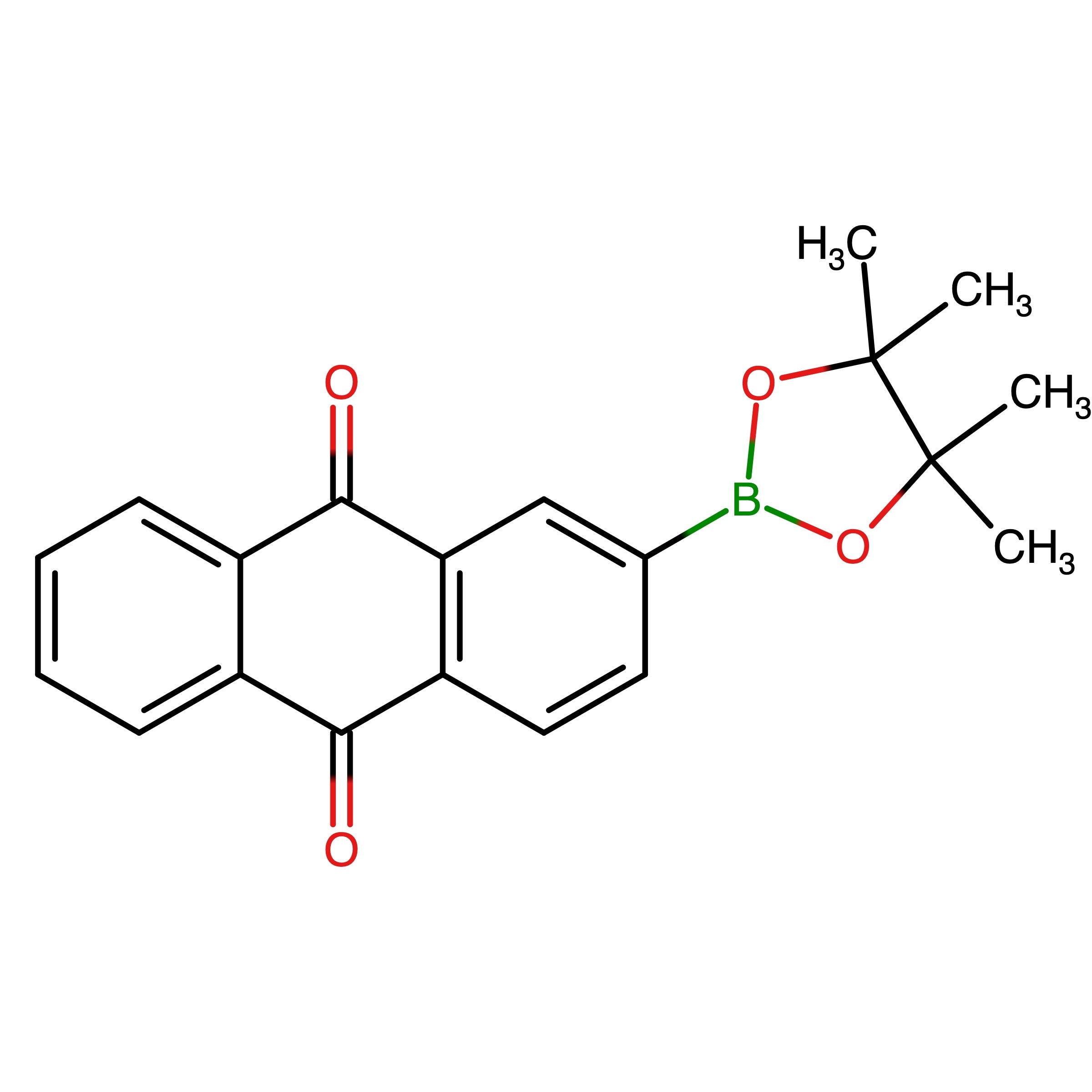 CAS RN 1337570-04-3 | 2-(4,4,5,5-Tetramethyl-1,3,2-dioxaborolan-2-yl)anthracene-9,10-dione