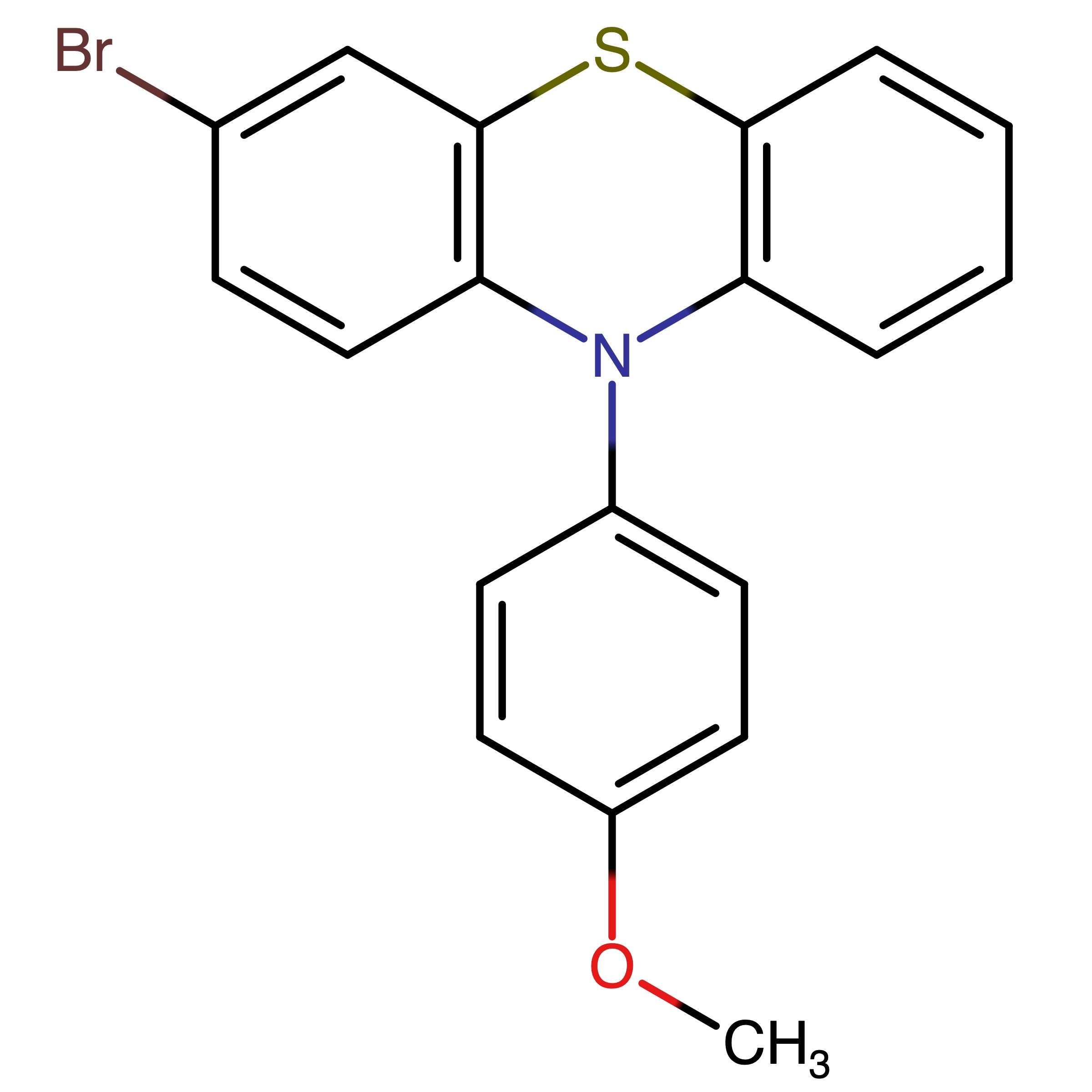 CAS RN 1867190-03-1 | 3-Bromo-10-(4-methoxyphenyl)-10H-phenothiazine