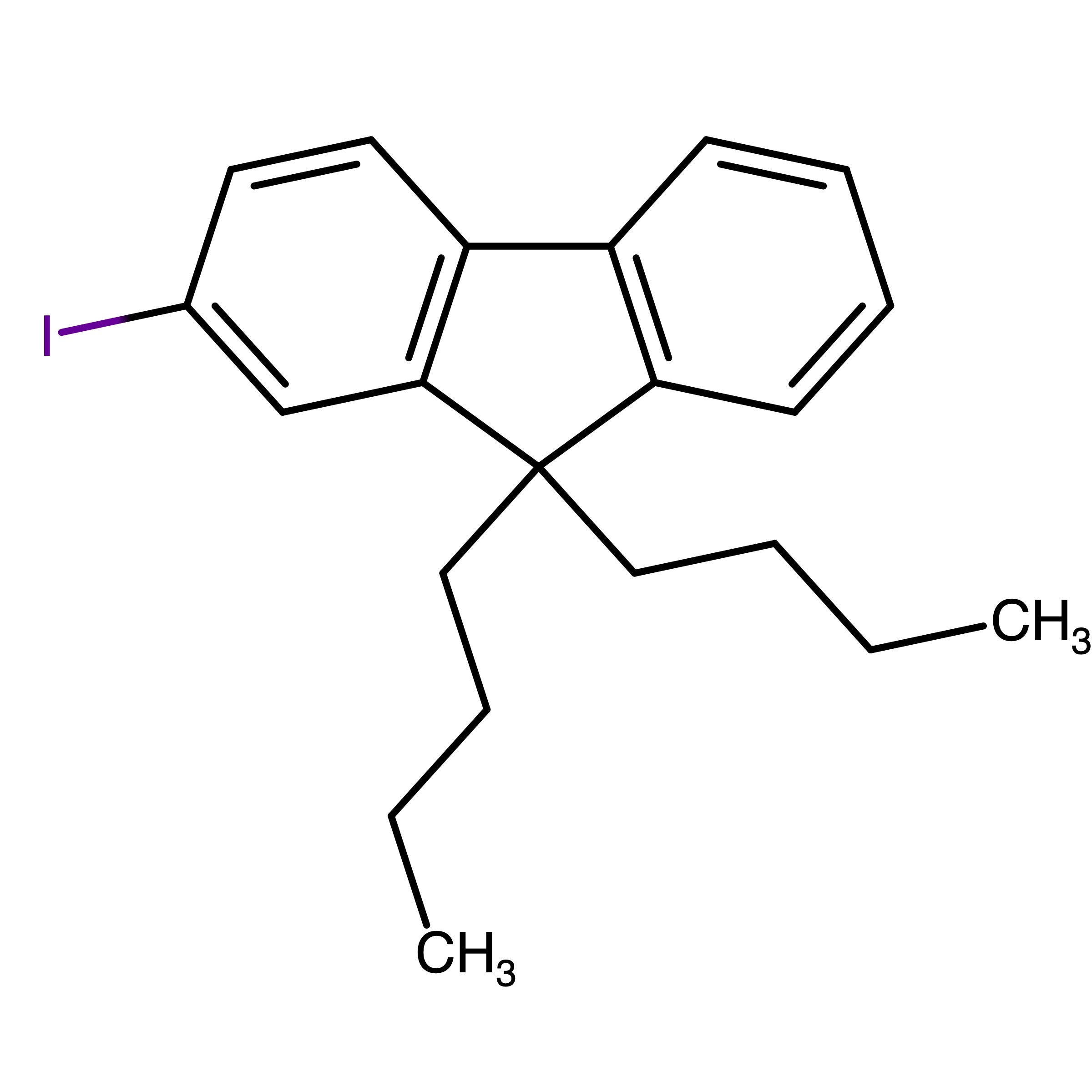 CAS RN 150334-33-1 | 9,9-Dibutyl-2-iodo-9H-fluorene