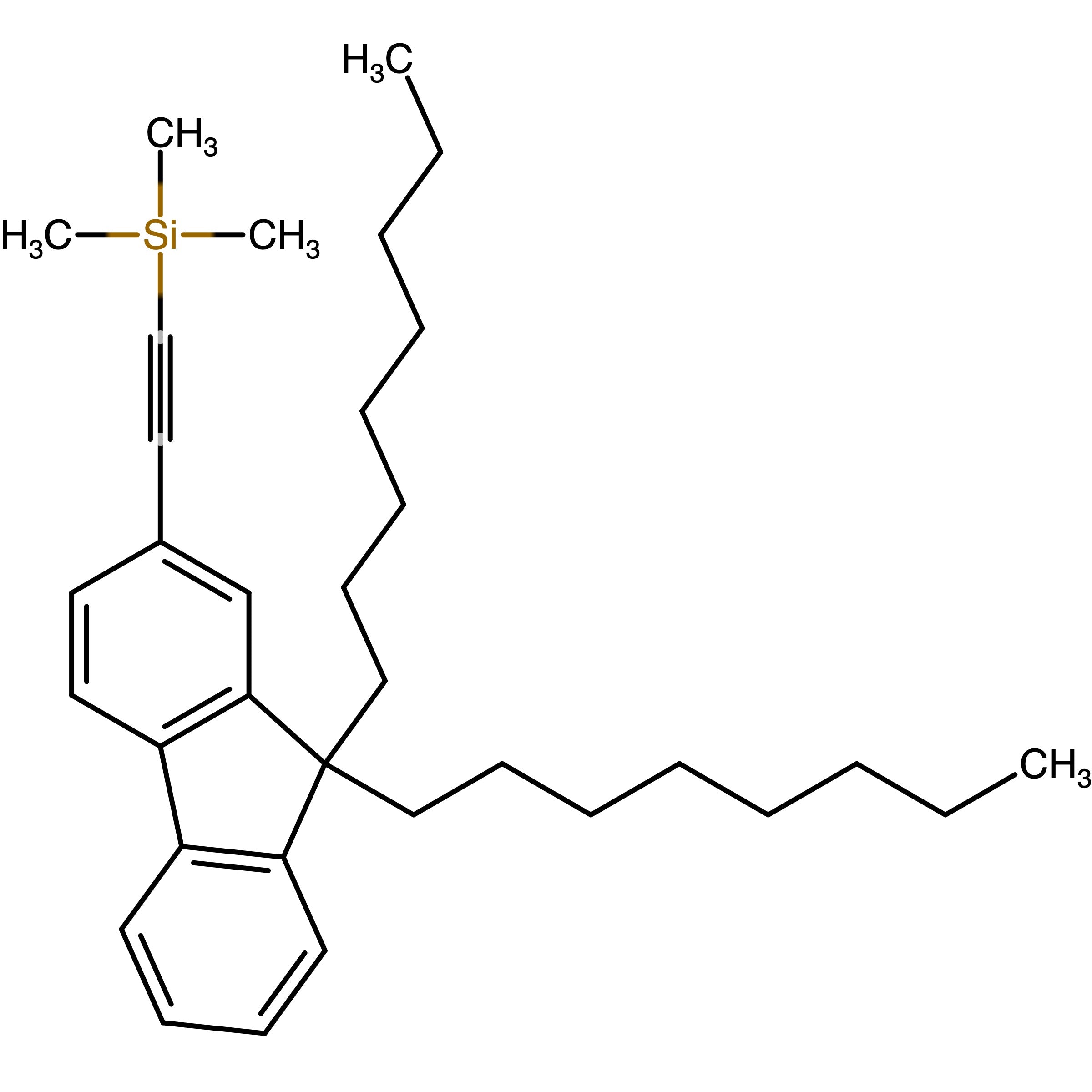 CAS RN 521960-80-5 | ((9,9-Dioctyl-9H-fluoren-2-yl)ethynyl)trimethylsilane