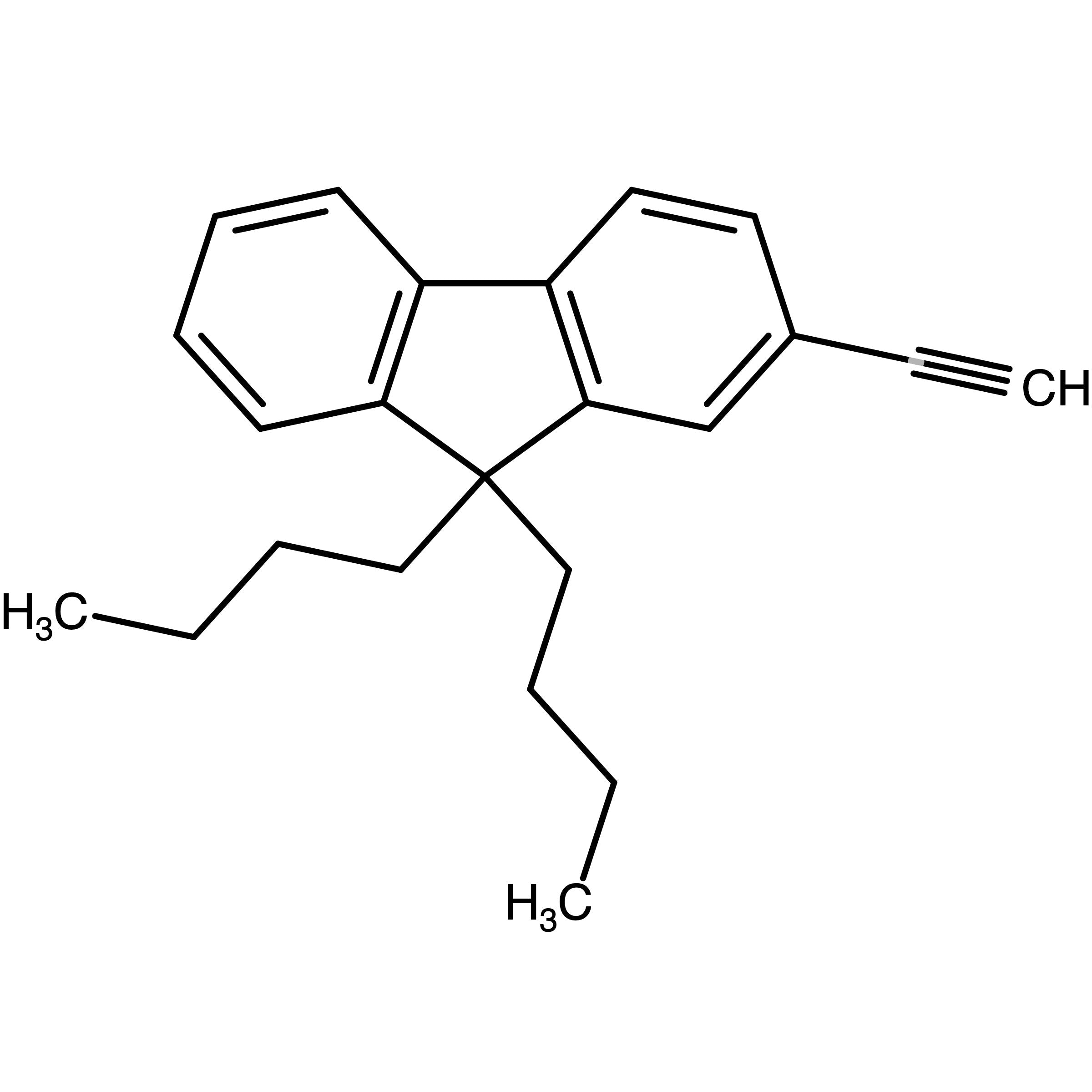 CAS RN 914291-36-4 | 9,9-Dibutyl-2-ethynyl-9H-fluorene