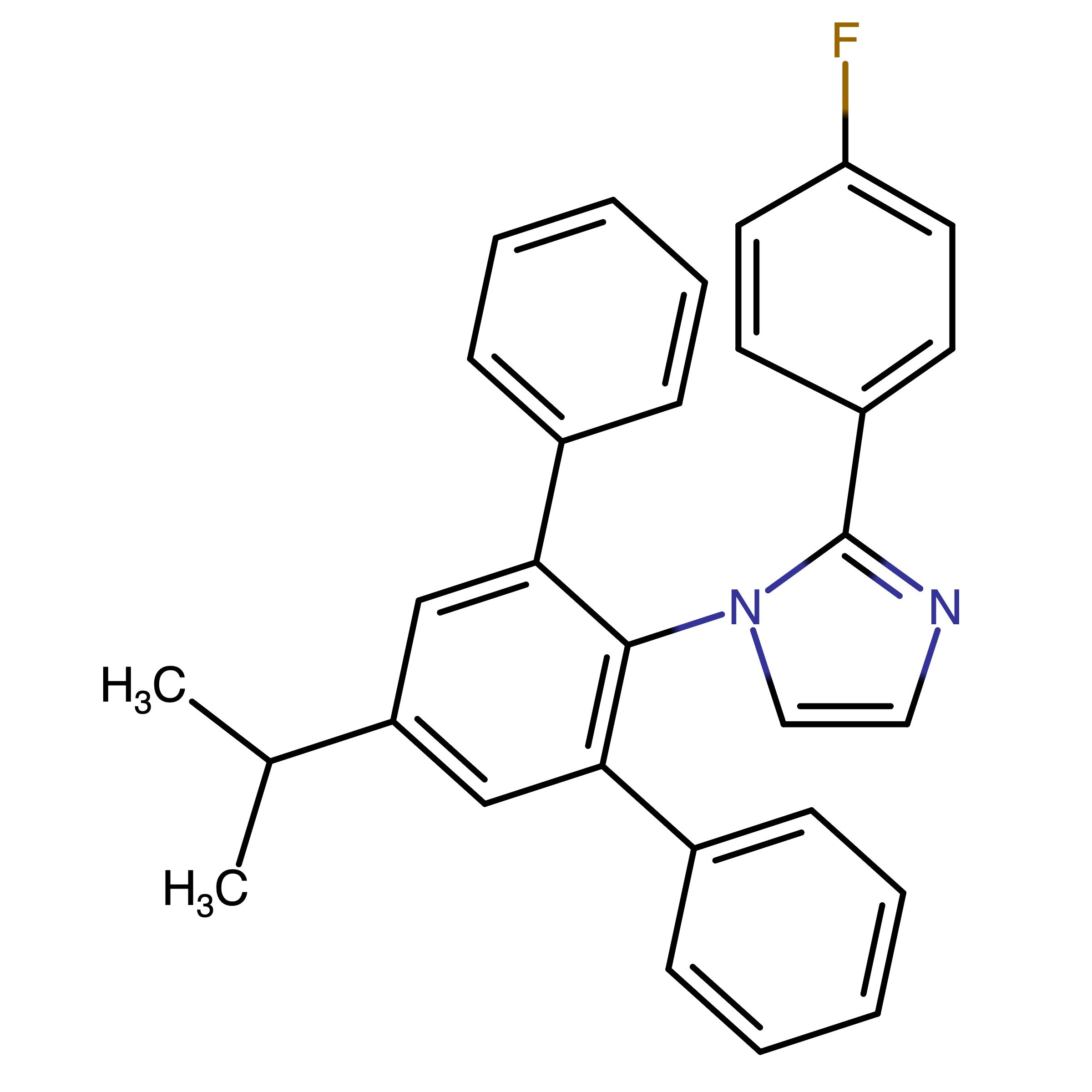CAS RN 914306-60-8 | 2-(4-Fluorophenyl)-1-(5'-isopropyl-[1,1':3',1''-terphenyl]-2'-yl)-1H-imidazole