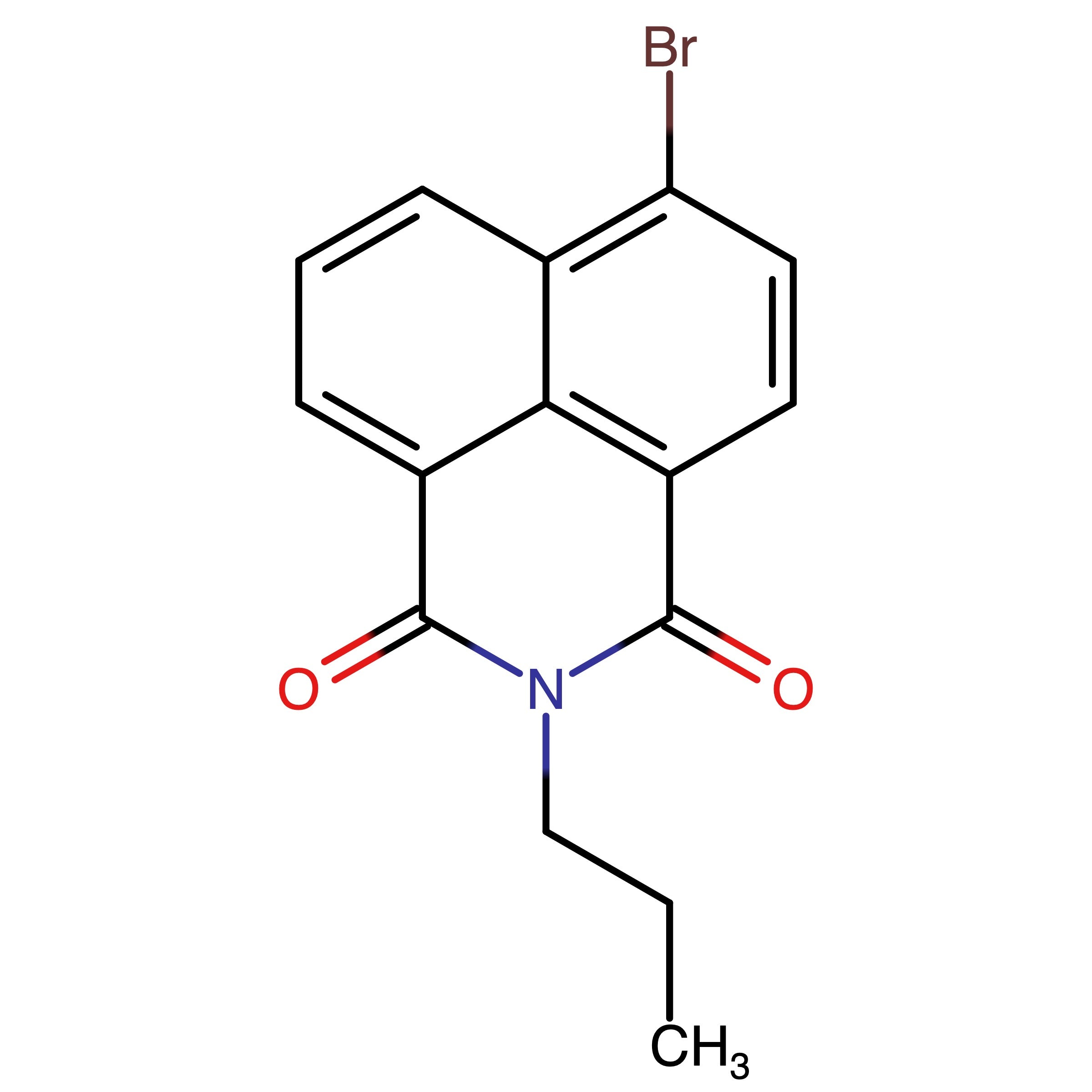 CAS RN 100865-05-2 | 6-Bromo-2-propyl-1H-benzo[de]isoquinoline-1,3(2H)-dione