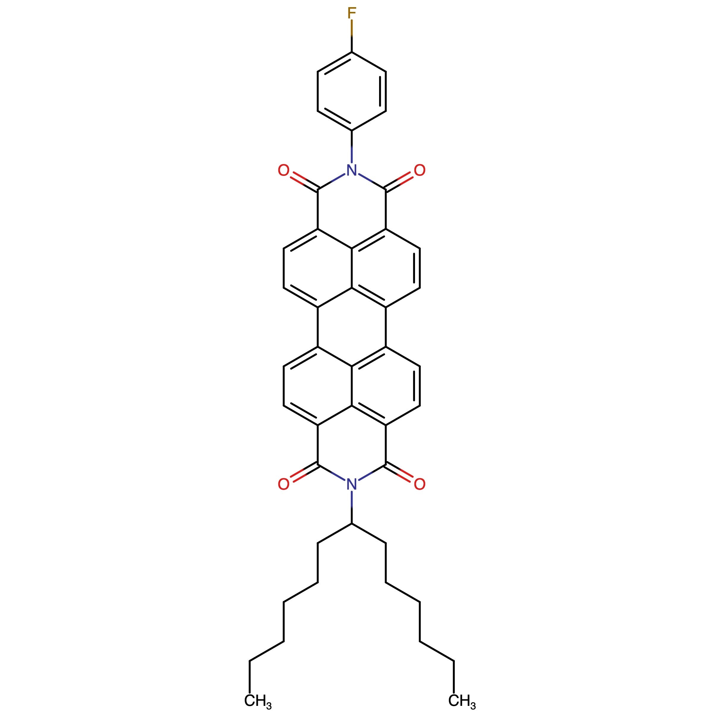 CAS RN 1613457-91-2 | 2-(4-Fluorophenyl)-9-(tridecan-7-yl)anthra[2,1,9-def:6,5,10-d'e'f']diisoquinoline-1,3,8,10(2H,9H)-tetraone