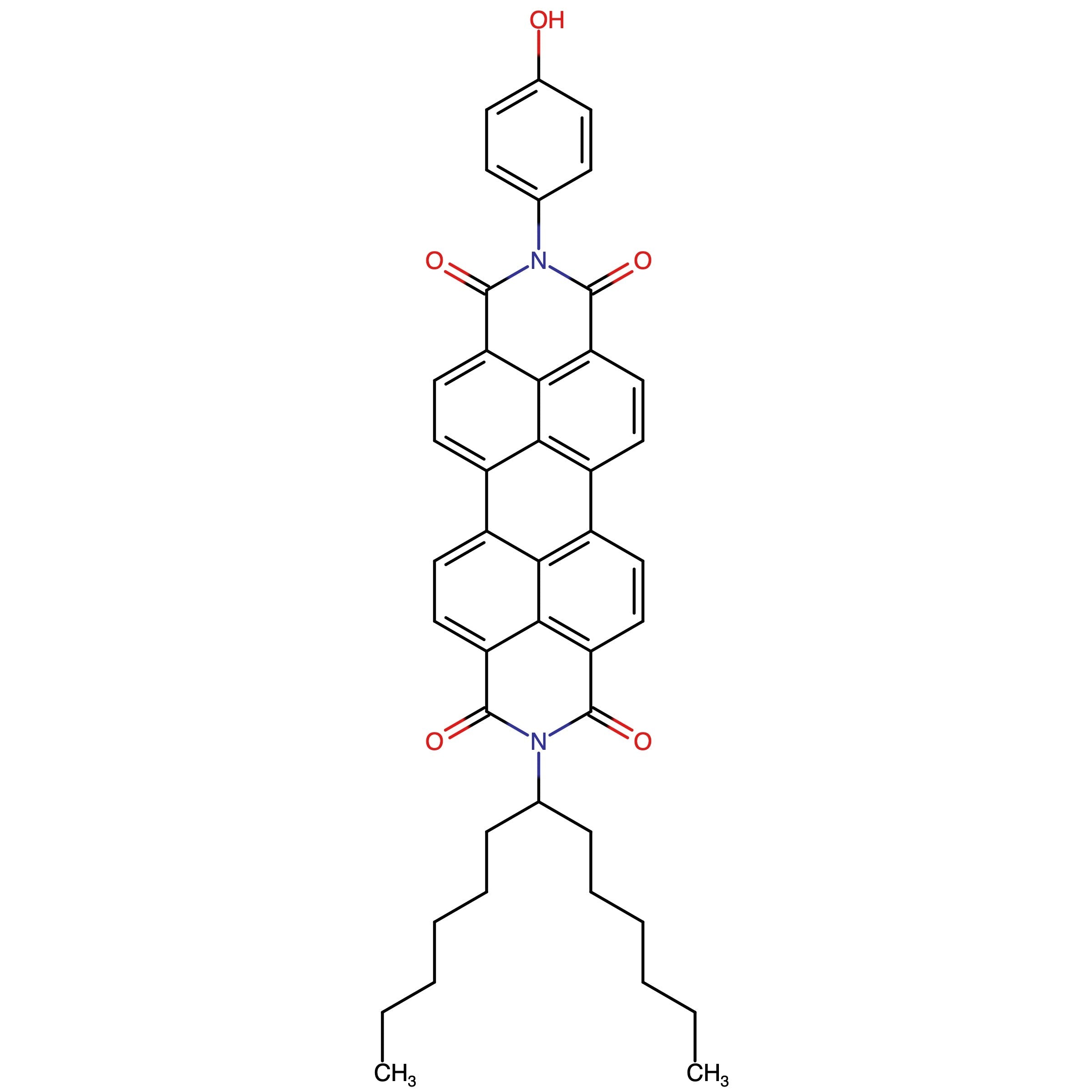 CAS RN 1613457-92-3 | 2-(4-Hydroxyphenyl)-9-(tridecan-7-yl)anthra[2,1,9-def:6,5,10-d'e'f']diisoquinoline-1,3,8,10(2H,9H)-tetraone