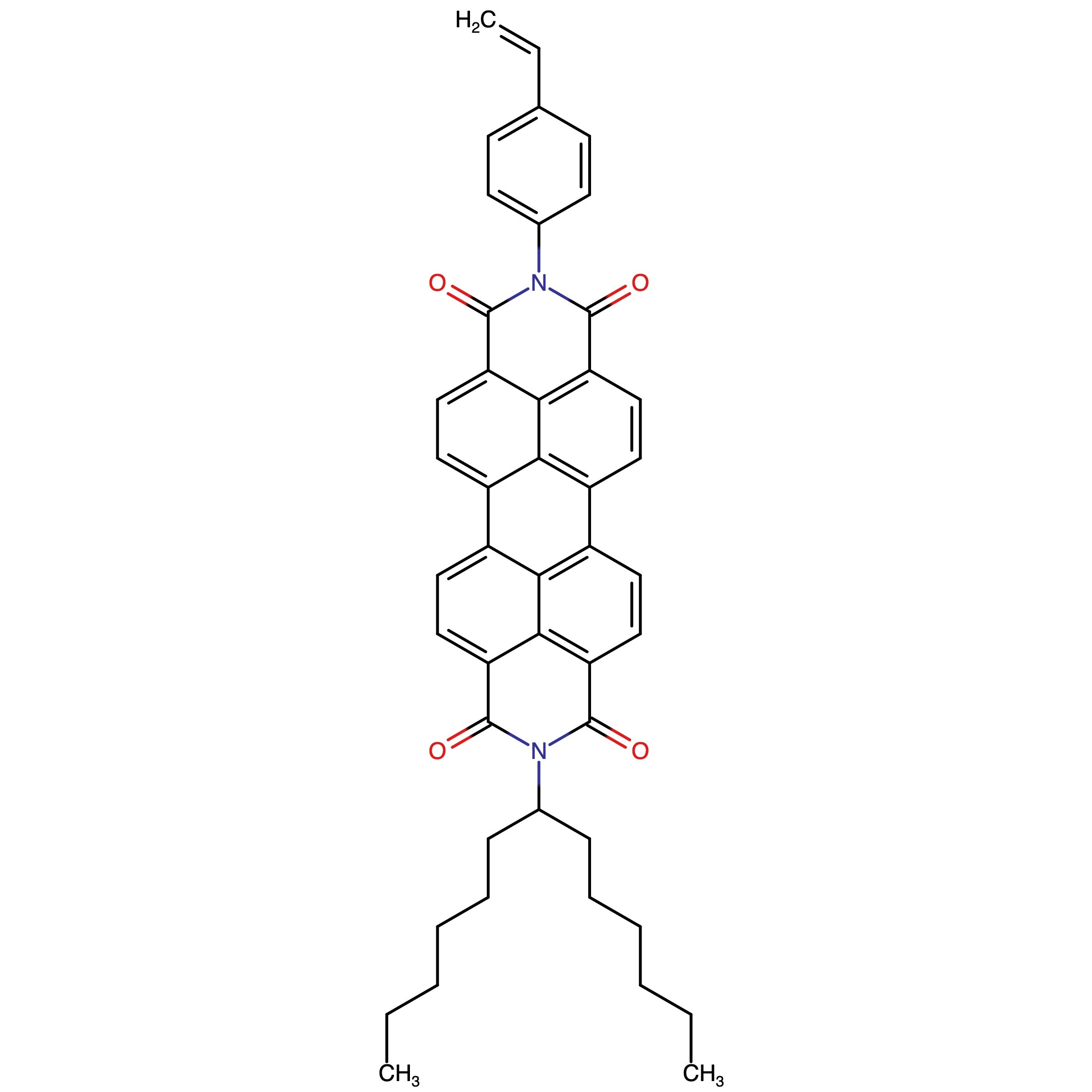CAS RN 653693-73-3 | 2-(Tridecan-7-yl)-9-(4-vinylphenyl)anthra[2,1,9-def:6,5,10-d'e'f']diisoquinoline-1,3,8,10(2H,9H)-tetraone