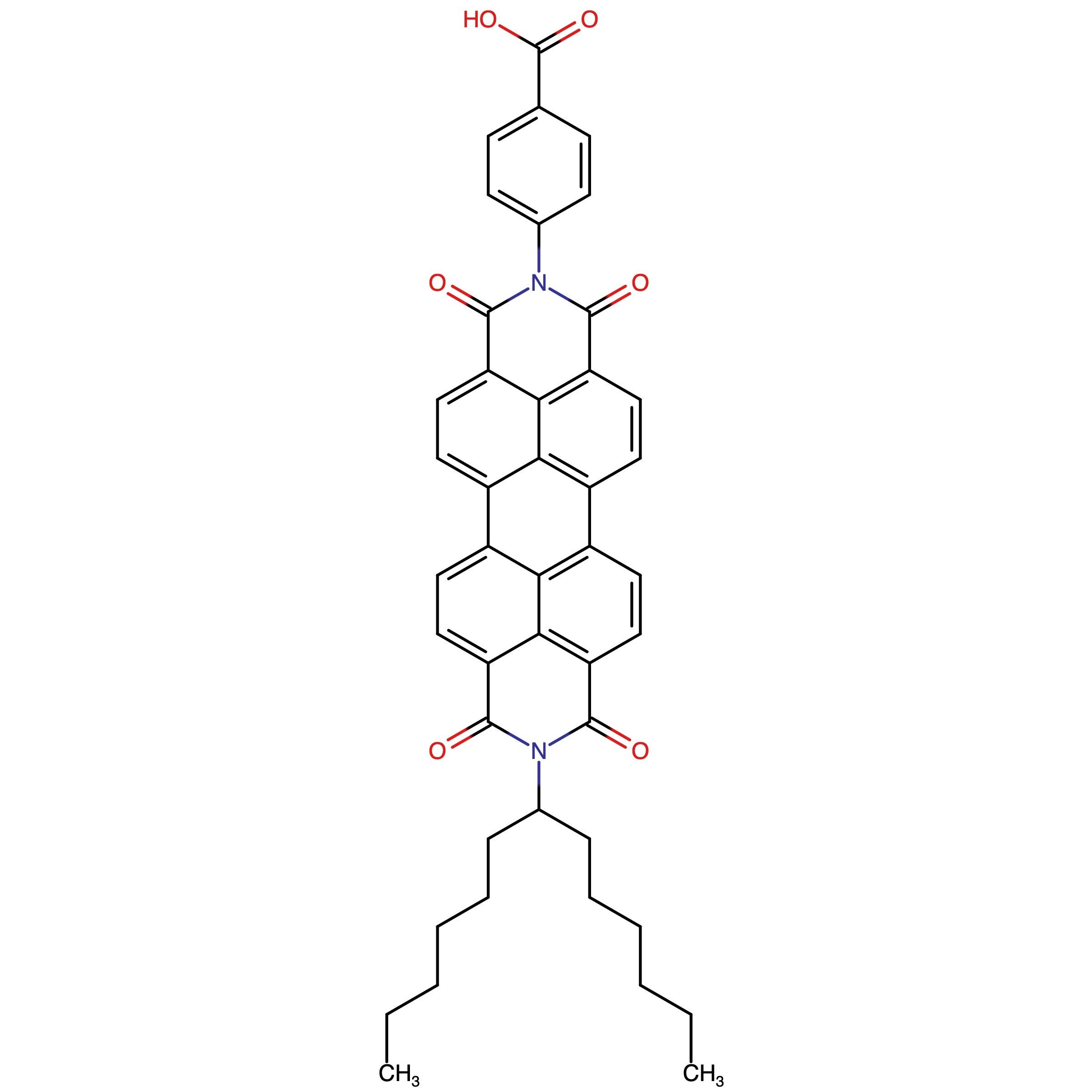 CAS RN 207342-42-5 | 4-(1,3,8,10-Tetraoxo-9-(tridecan-7-yl)-3,8,9,10-tetrahydroanthra[2,1,9-def:6,5,10-d'e'f']diisoquinolin-2(1H)-yl)benzoic acid