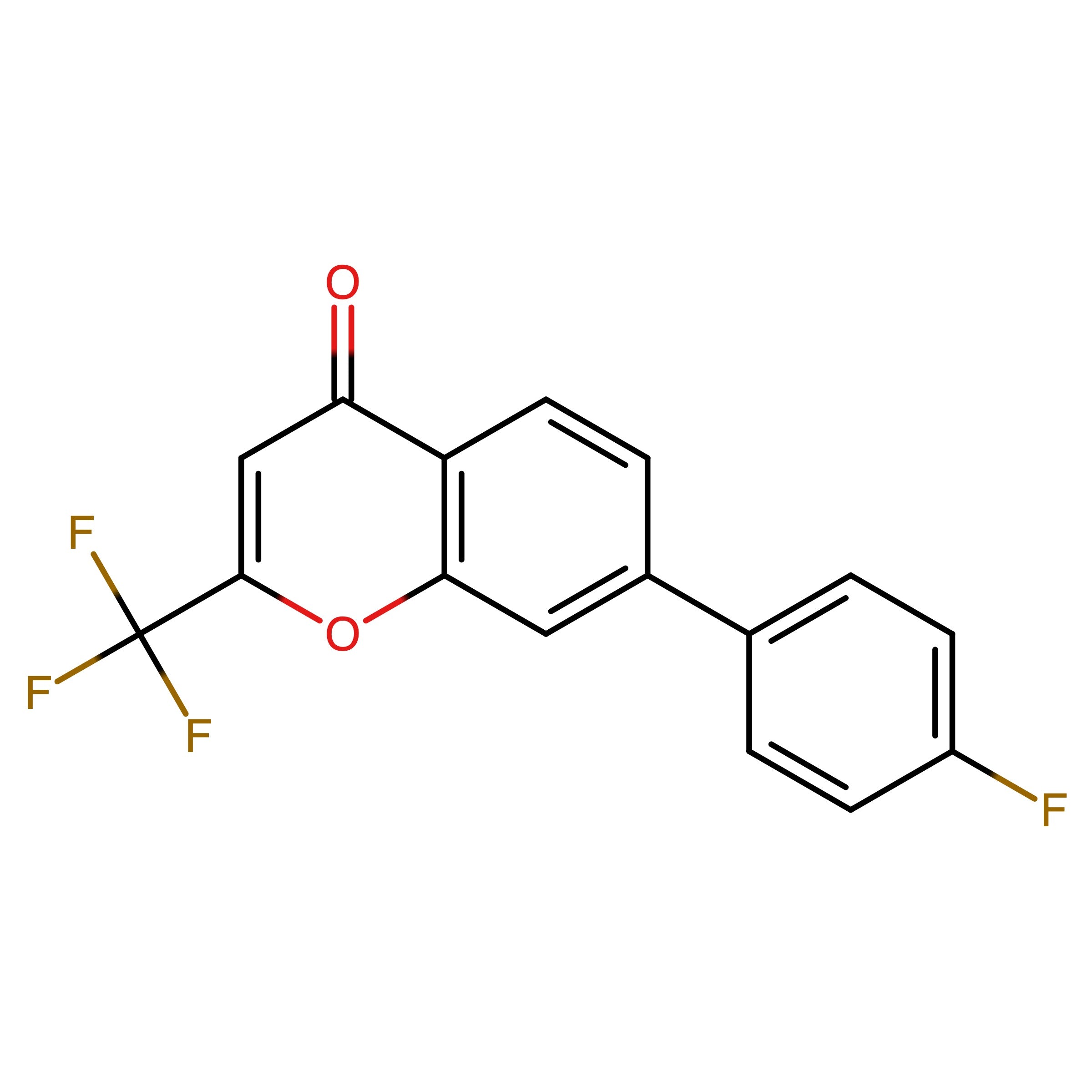 CAS RN 2254029-94-0 | 7-(4-Fluorophenyl)-2-(trifluoromethyl)-4H-chromen-4-one