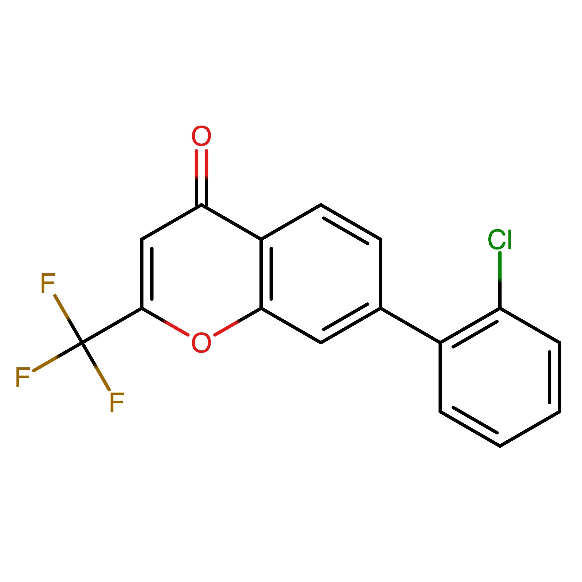 CAS RN 2254029-99-5 | 7-(2-Chlorophenyl)-2-(trifluoromethyl)-4H-chromen-4-one