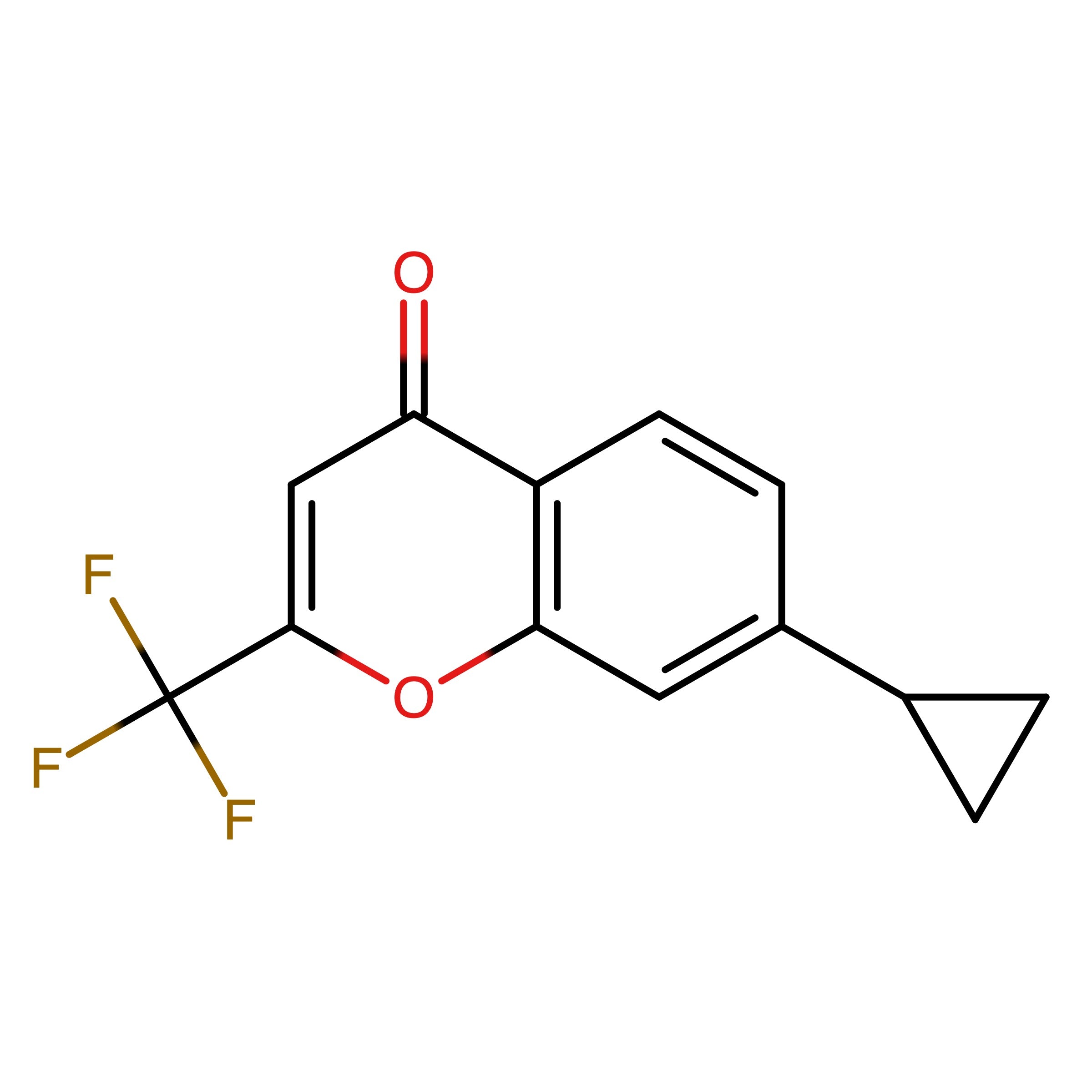 CAS RN 2254030-02-7 | 7-Cyclopropyl-2-(trifluoromethyl)-4H-chromen-4-one