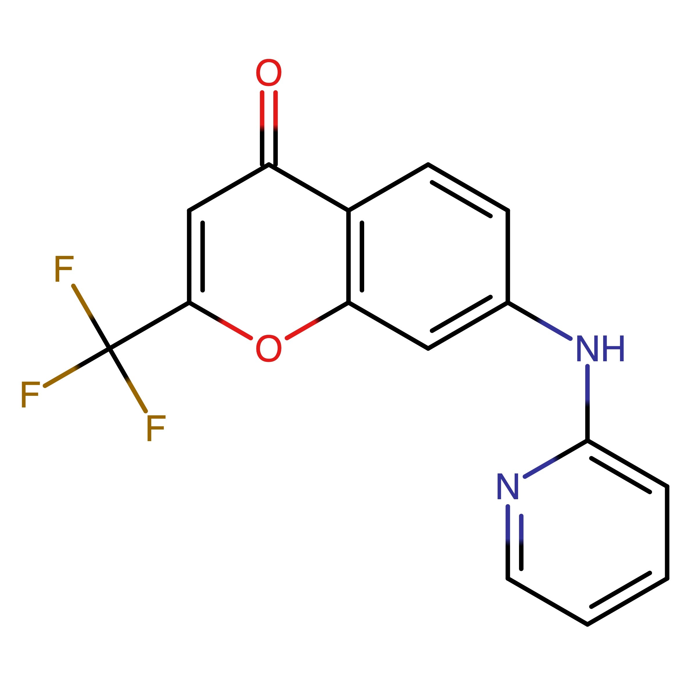 CAS RN 2254030-11-8 | 7-(Pyridin-2-ylamino)-2-(trifluoromethyl)-4H-chromen-4-one