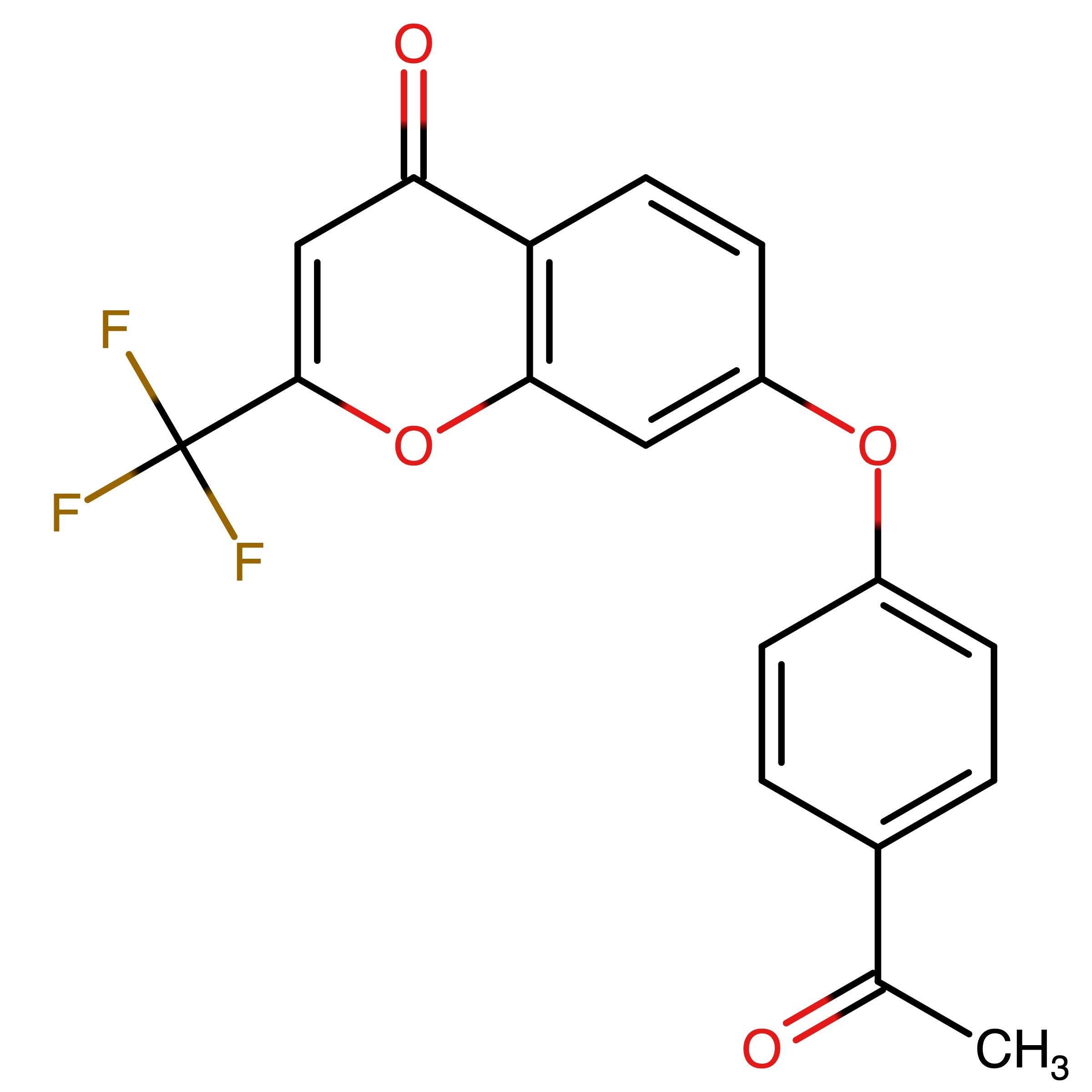 CAS RN 2254030-15-2 | 7-(4-Acetylphenoxy)-2-(trifluoromethyl)-4H-chromen-4-one