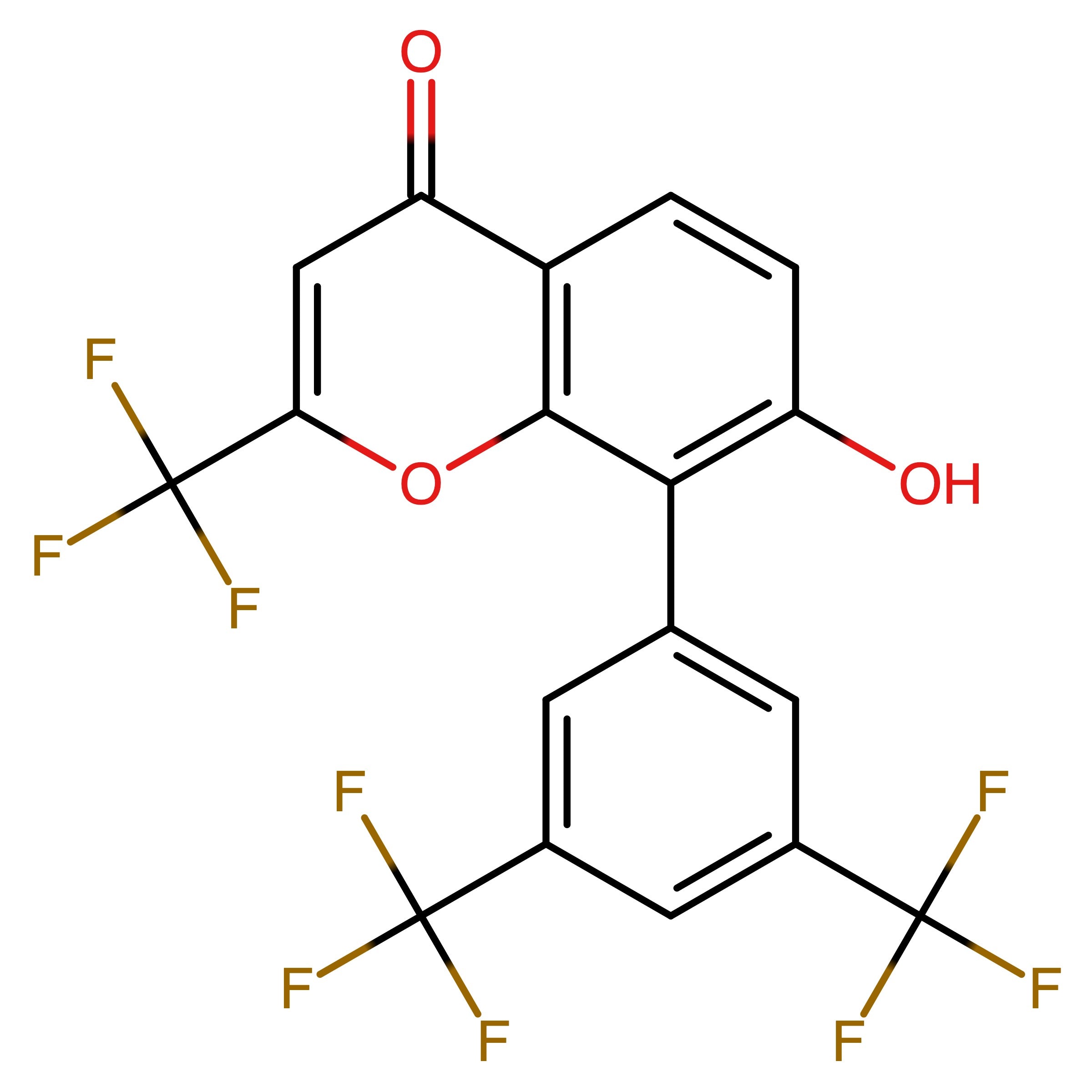 CAS RN 2254030-22-1 | 8-(3,5-Bis(trifluoromethyl)phenyl)-7-hydroxy-2-(trifluoromethyl)-4H-chromen-4-one