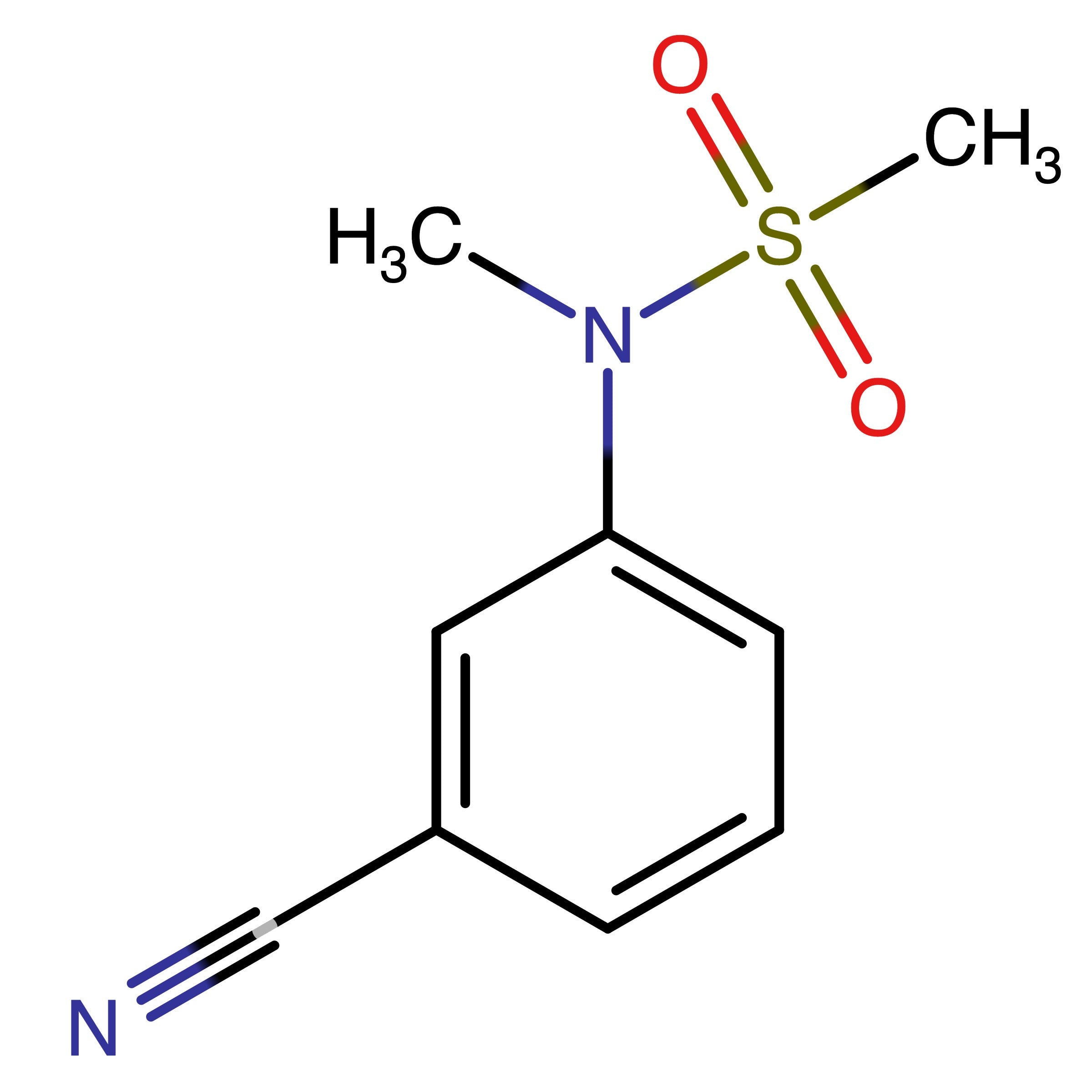 CAS RN 597561-37-0 | N-(3-Cyanophenyl)-N-methylmethanesulfonamide | MFCD12974838