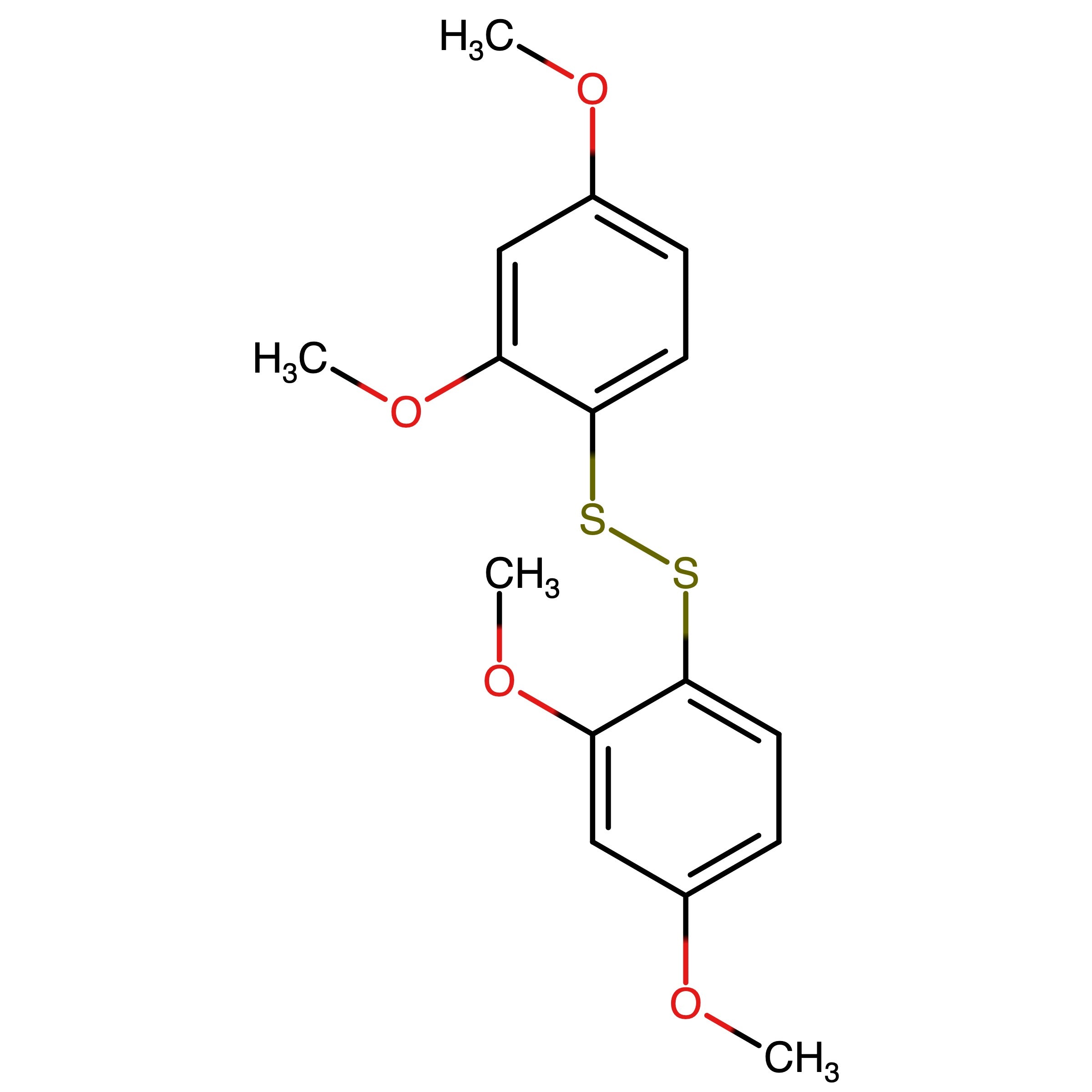 CAS RN 55990-92-6 | 1,2-Bis(2,4-dimethoxyphenyl)disulfane