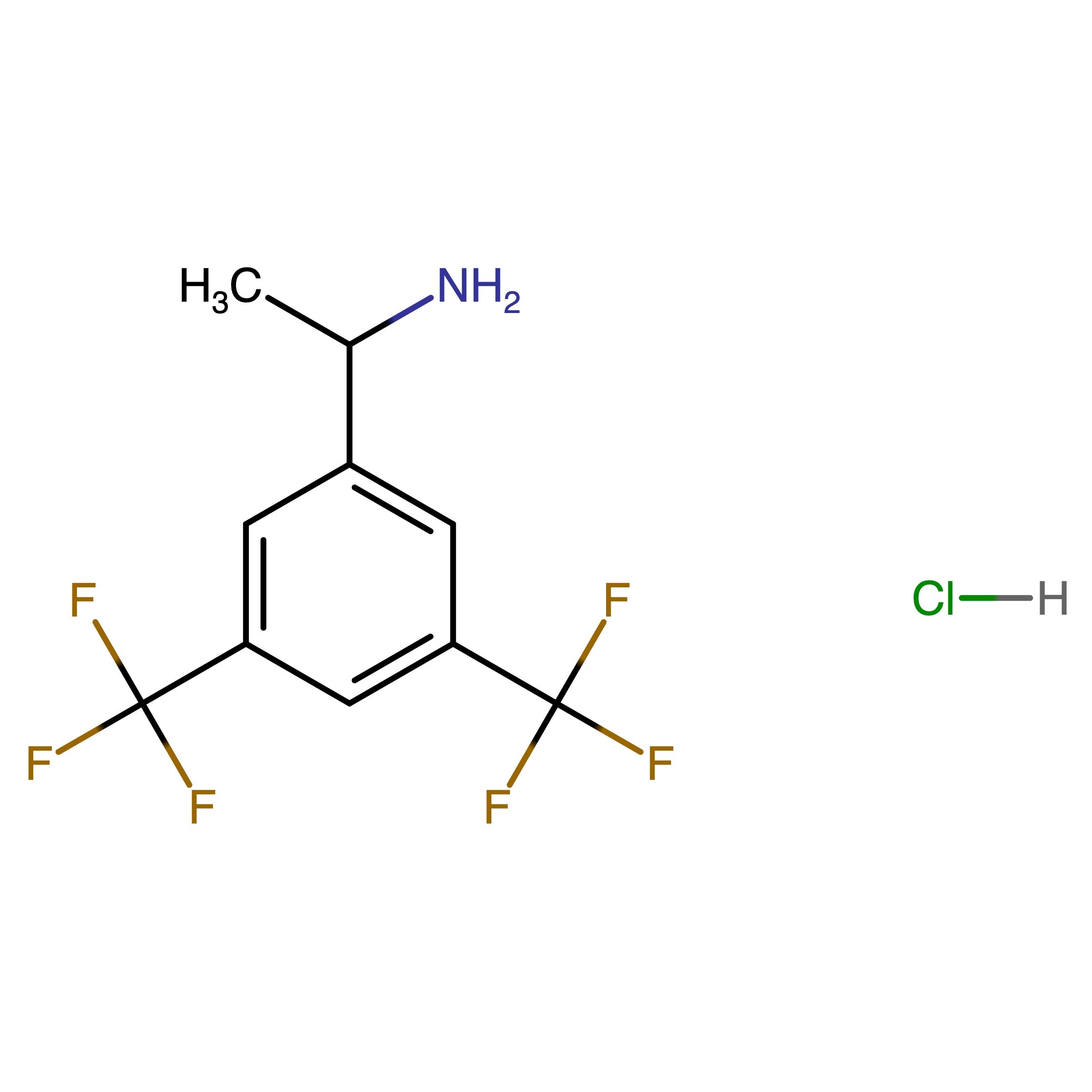 CAS 374822-27-2 | 1-[3,5-Bis(trifluoromethyl)phenyl]ethanamine Hydrochloride | MFCD04038875