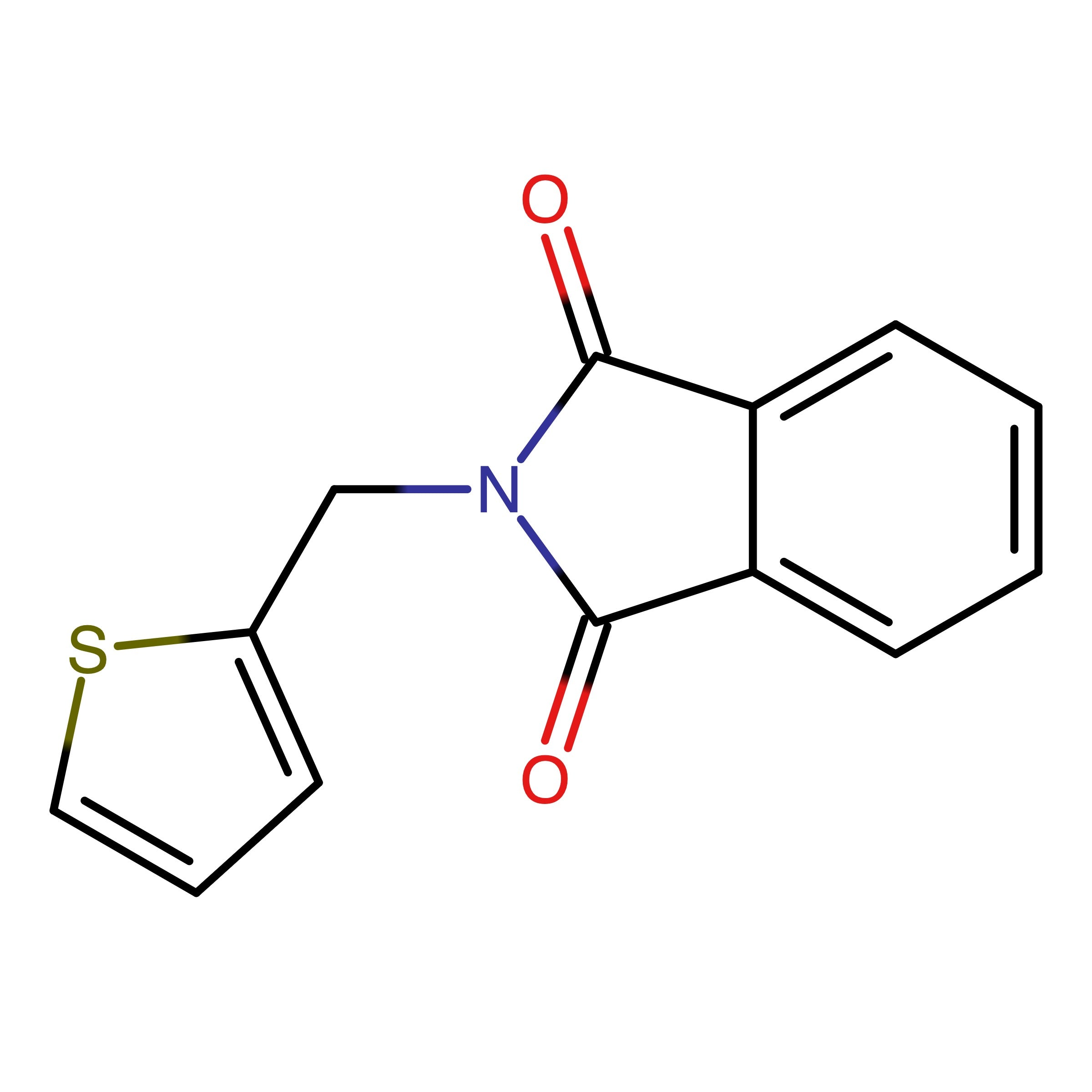 CAS RN 75815-41-7 | 2-(Thiophen-2-ylmethyl)isoindoline-1,3-dione | MFCD00159565