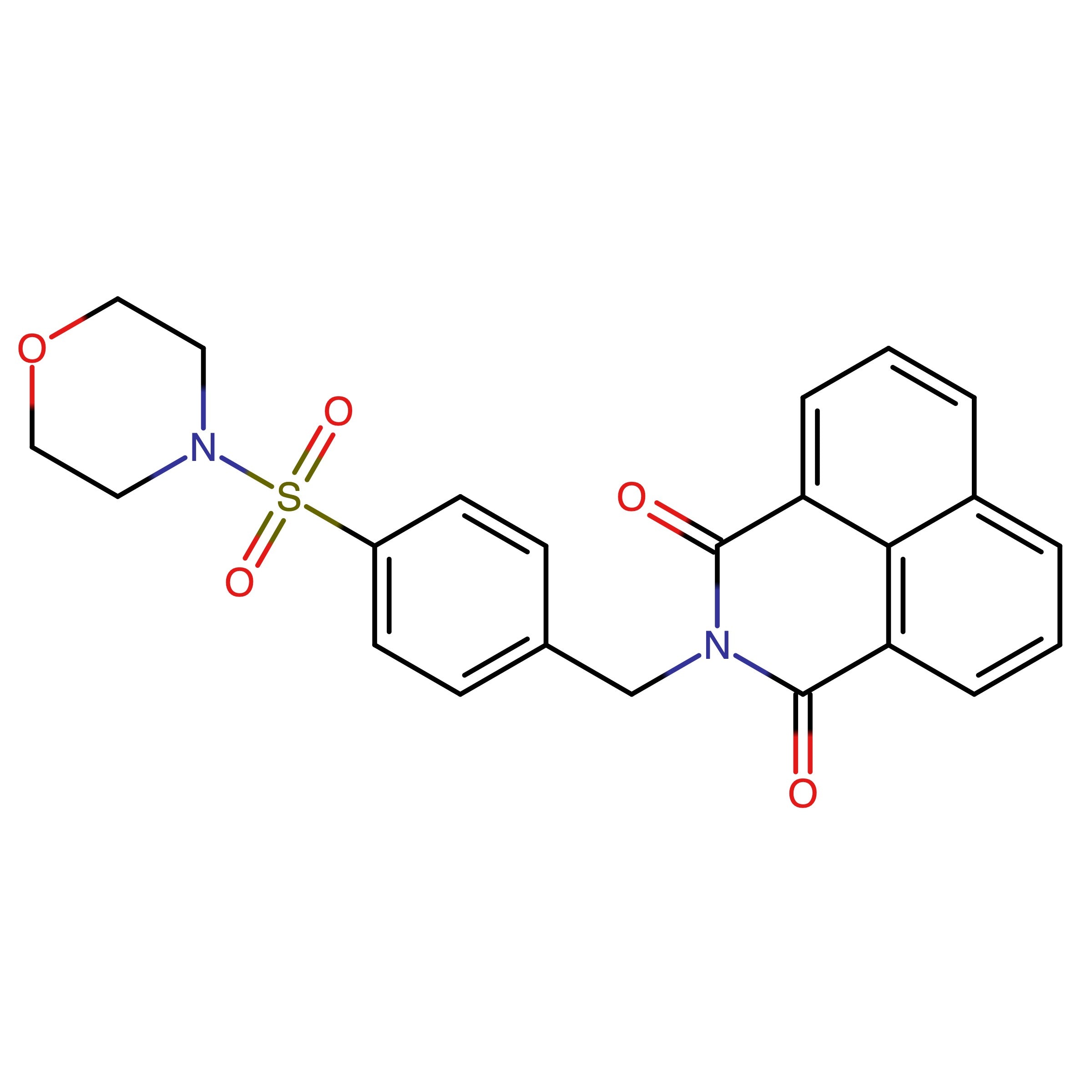 CAS RN 1321626-16-7 | 2-(4-(Morpholinosulfonyl)benzyl)-1H-benzo[de]isoquinoline-1,3(2H)-dione