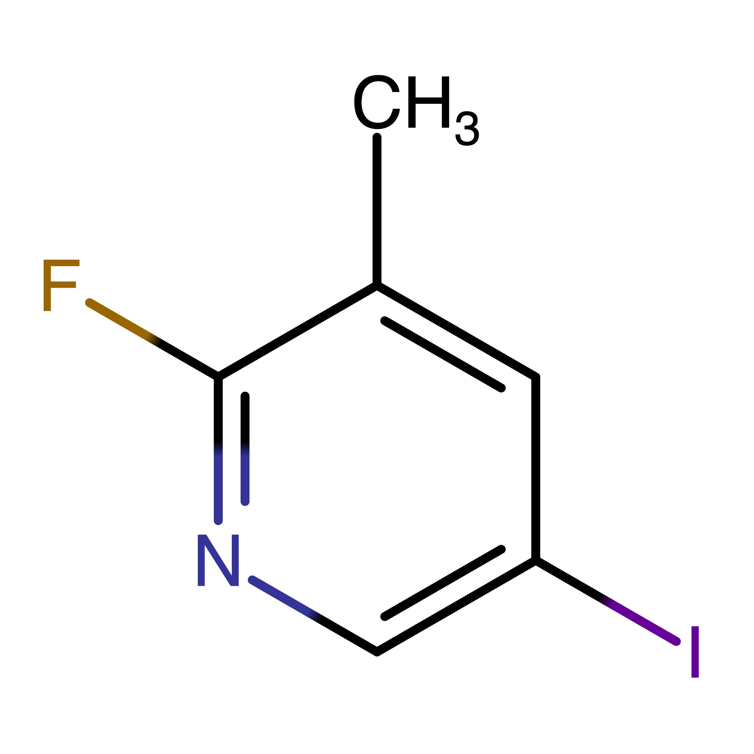 CAS 205245-17-6 | 2-Fluoro-5-iodo-3-methylpyridine | MFCD09839280
