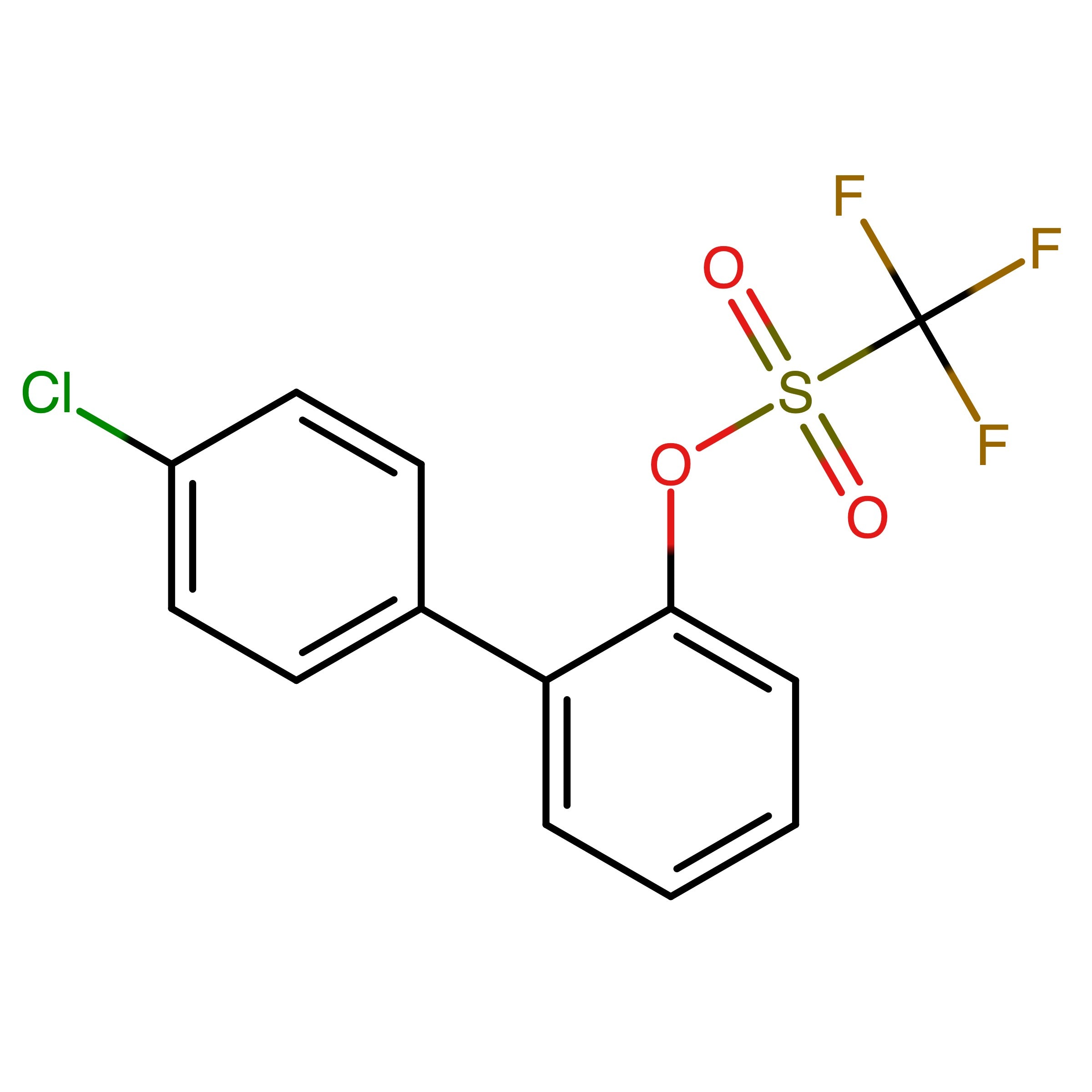 CAS RN 180578-03-4 | 4'-Chloro-[1,1'-biphenyl]-2-yl trifluoromethanesulfonate