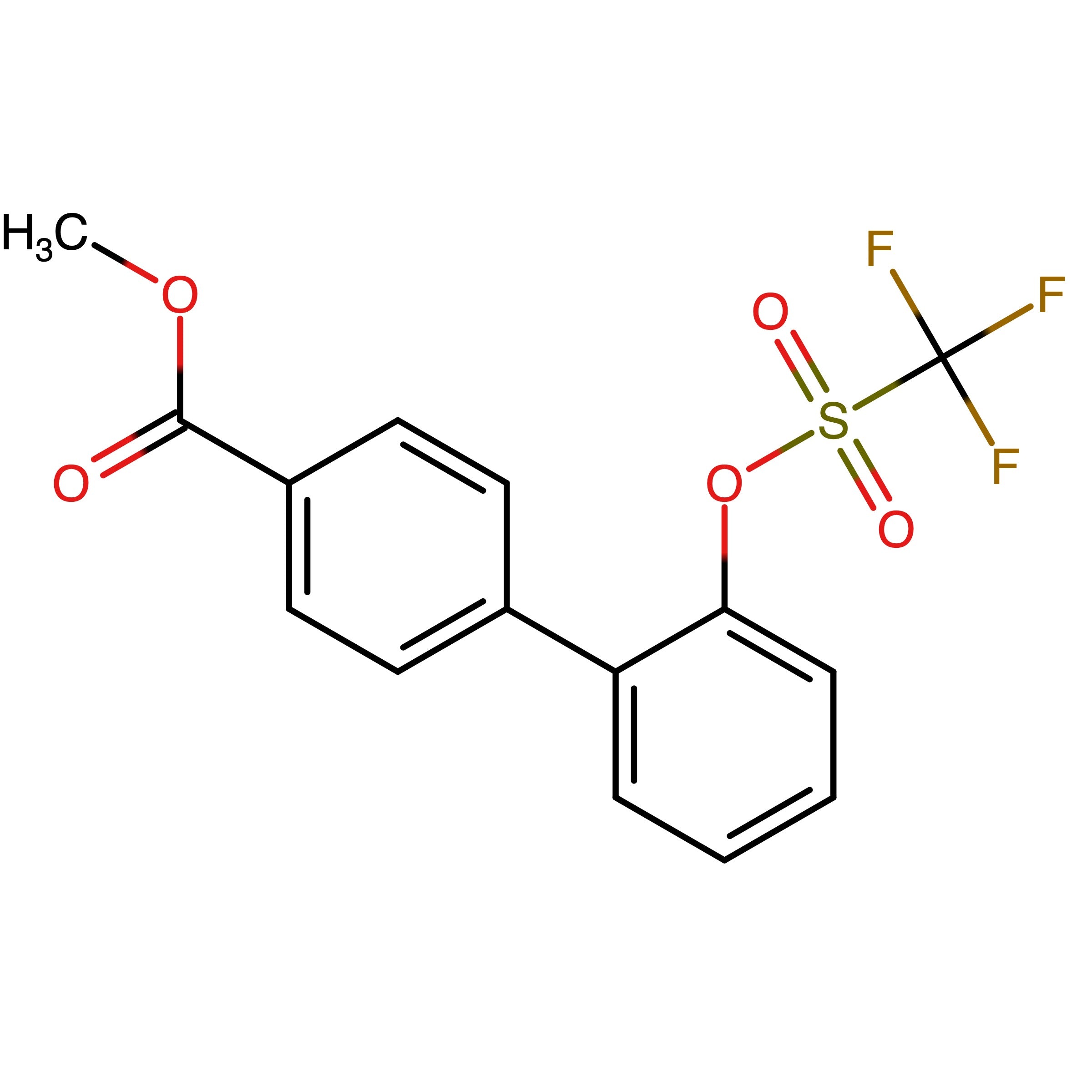 CAS RN 2764956-00-3 | Methyl 2'-(((trifluoromethyl)sulfonyl)oxy)-[1,1'-biphenyl]-4-carboxylate