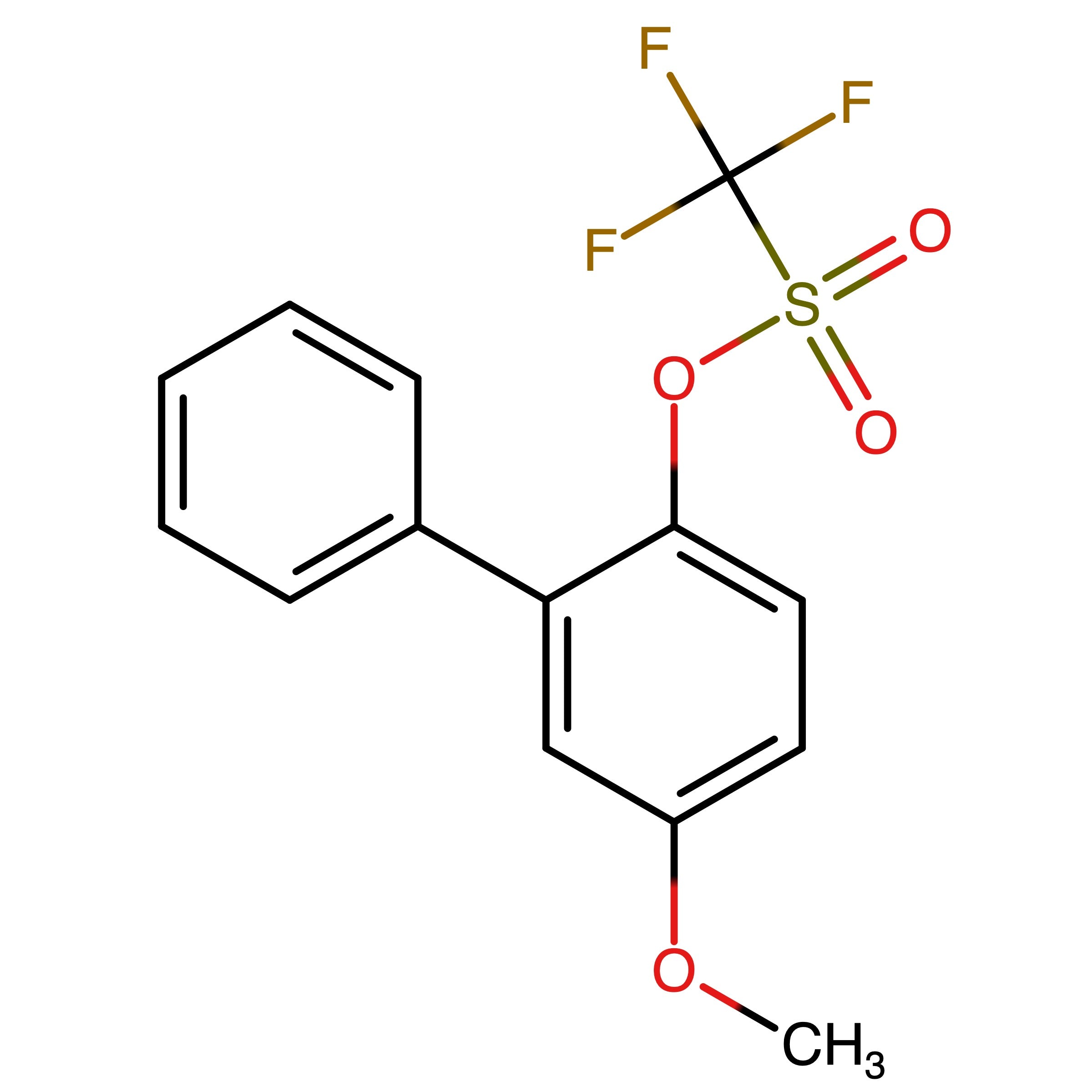 CAS RN 2764956-03-6 | 5-Methoxy-[1,1'-biphenyl]-2-yl trifluoromethanesulfonate