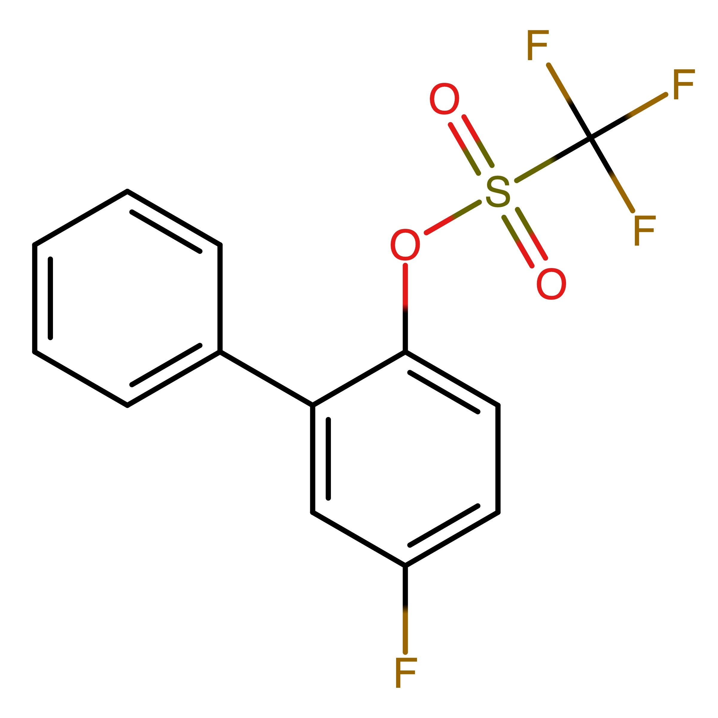CAS RN 2764956-06-9 | 5-Fluoro-[1,1'-biphenyl]-2-yl trifluoromethanesulfonate