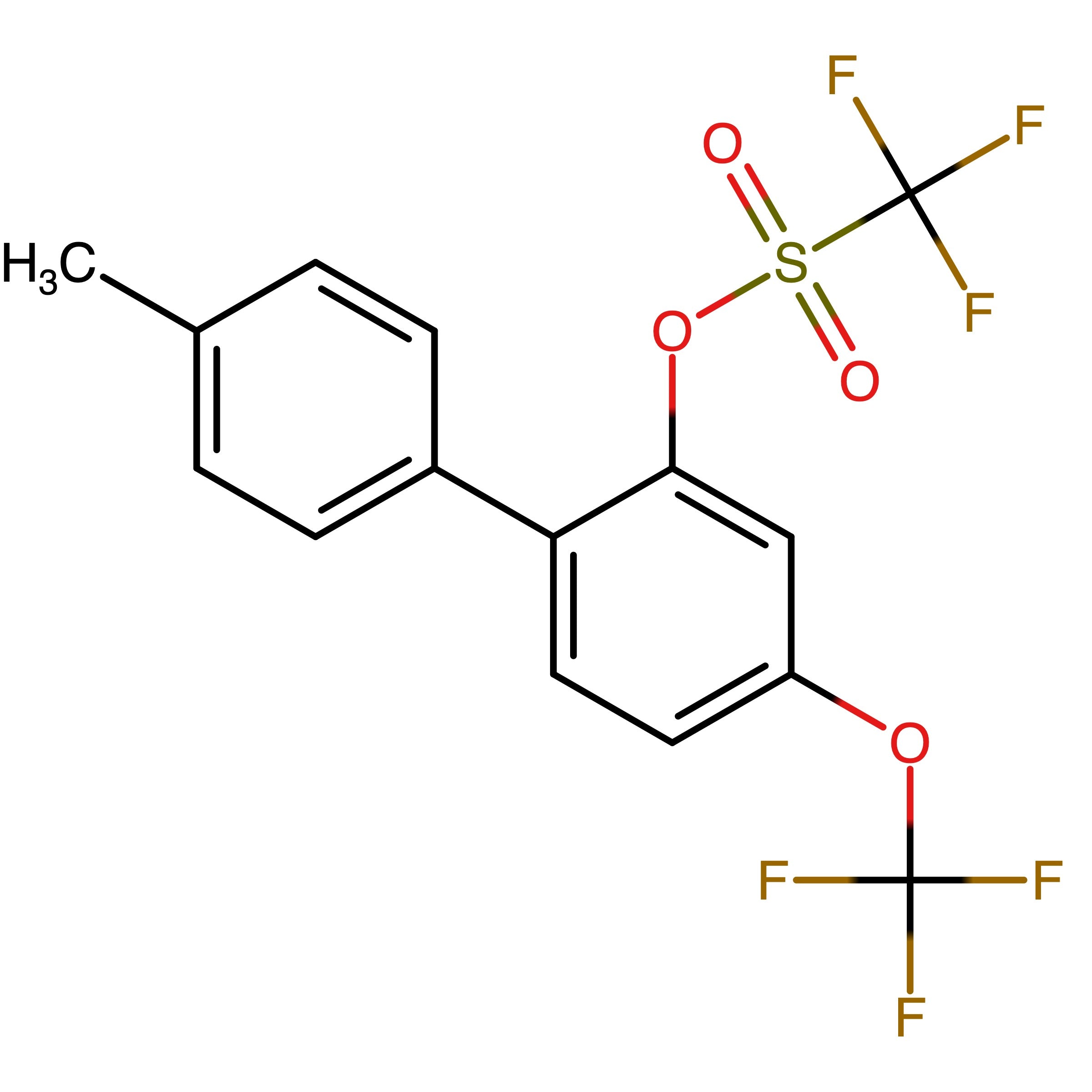 CAS RN 2764956-14-9 | 4'-Methyl-4-(trifluoromethoxy)-[1,1'-biphenyl]-2-yl trifluoromethanesulfonate
