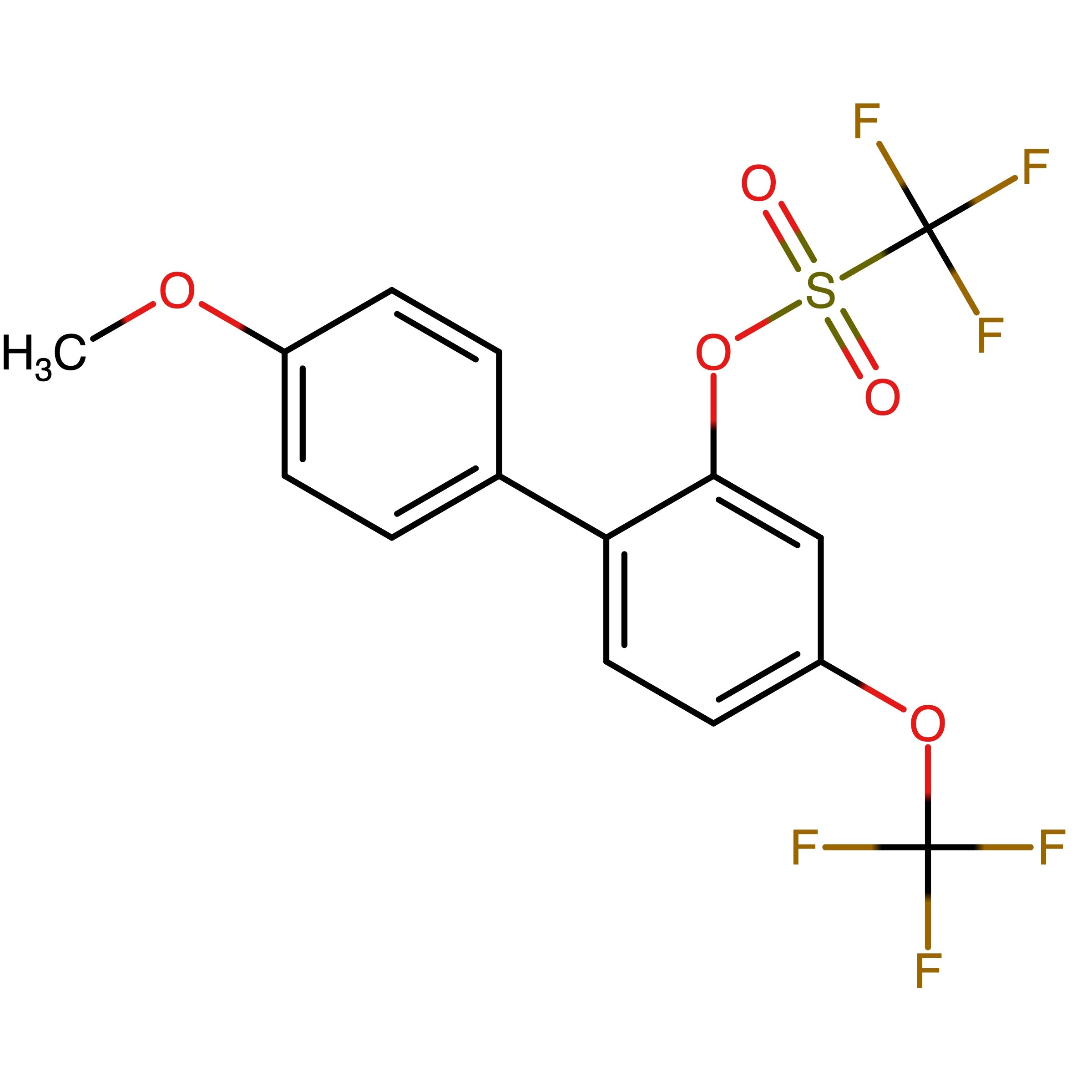 CAS RN 2764956-17-2 | 4'-Methoxy-4-(trifluoromethoxy)-[1,1'-biphenyl]-2-yl trifluoromethanesulfonate