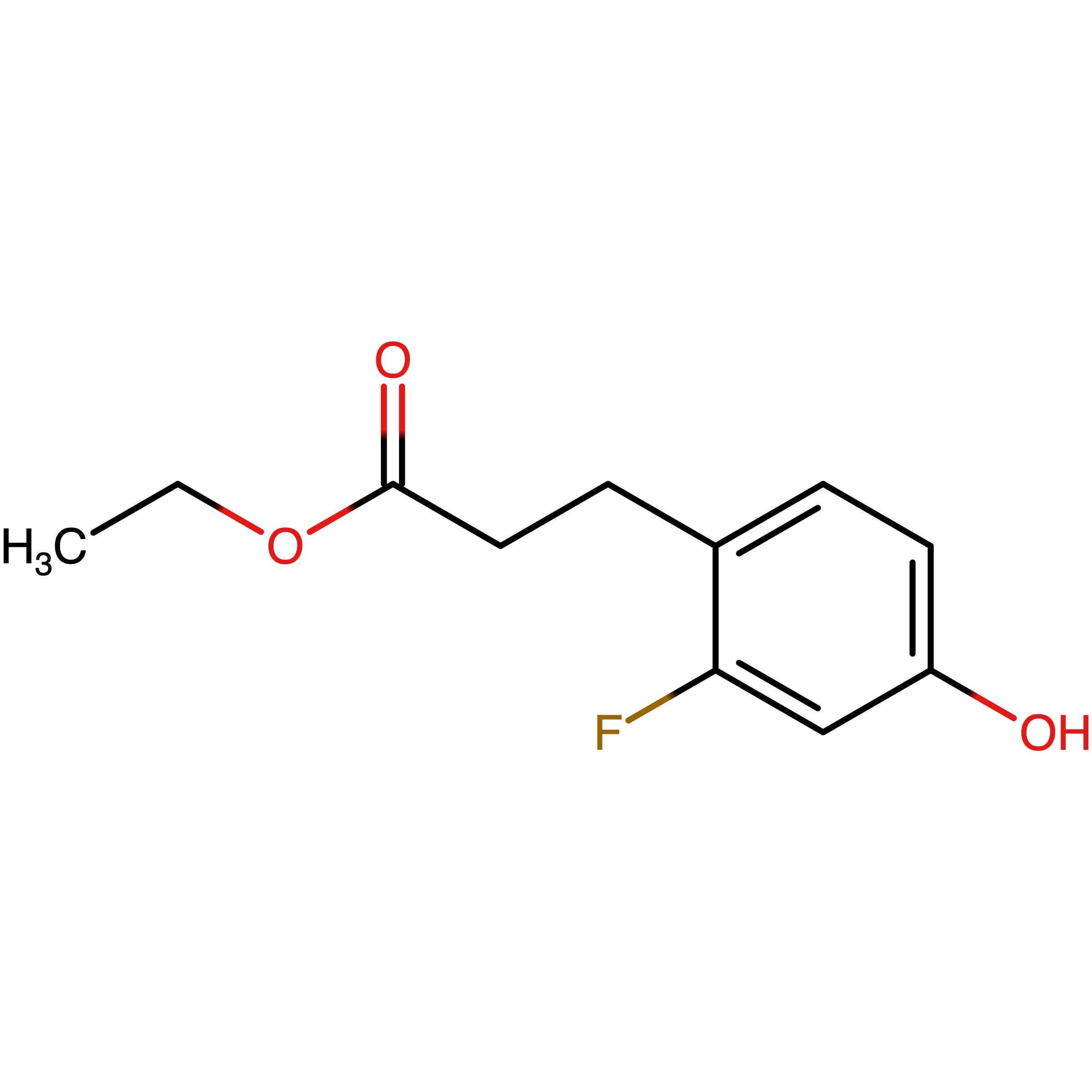 CAS 691904-78-6 | Ethyl 3-(2-fluoro-4-hydroxyphenyl)propanoate | MFCD18396437