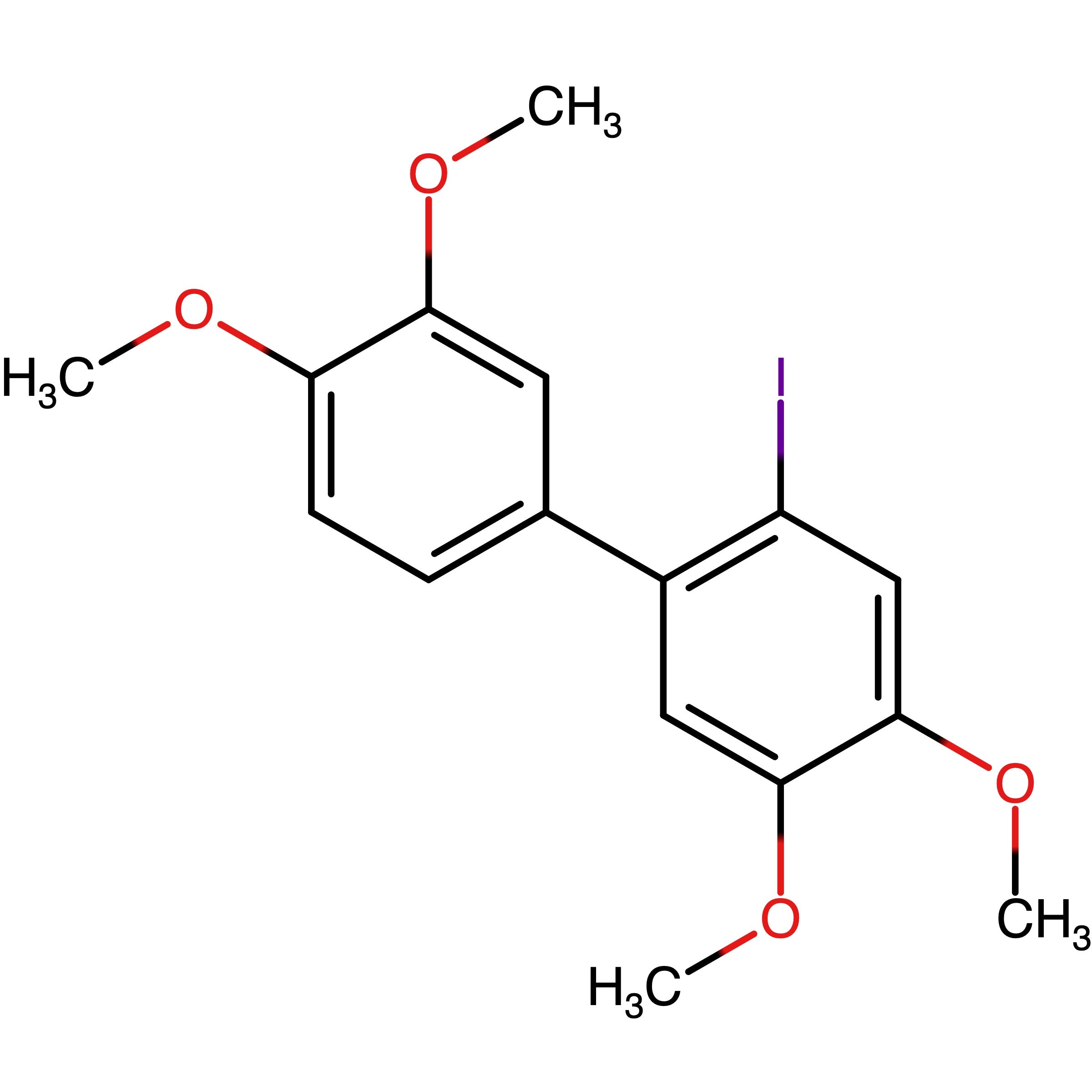 CAS RN 200060-21-5 | 2-Iodo-3',4,4',5-tetramethoxy-1,1'-biphenyl | MFCD00155127