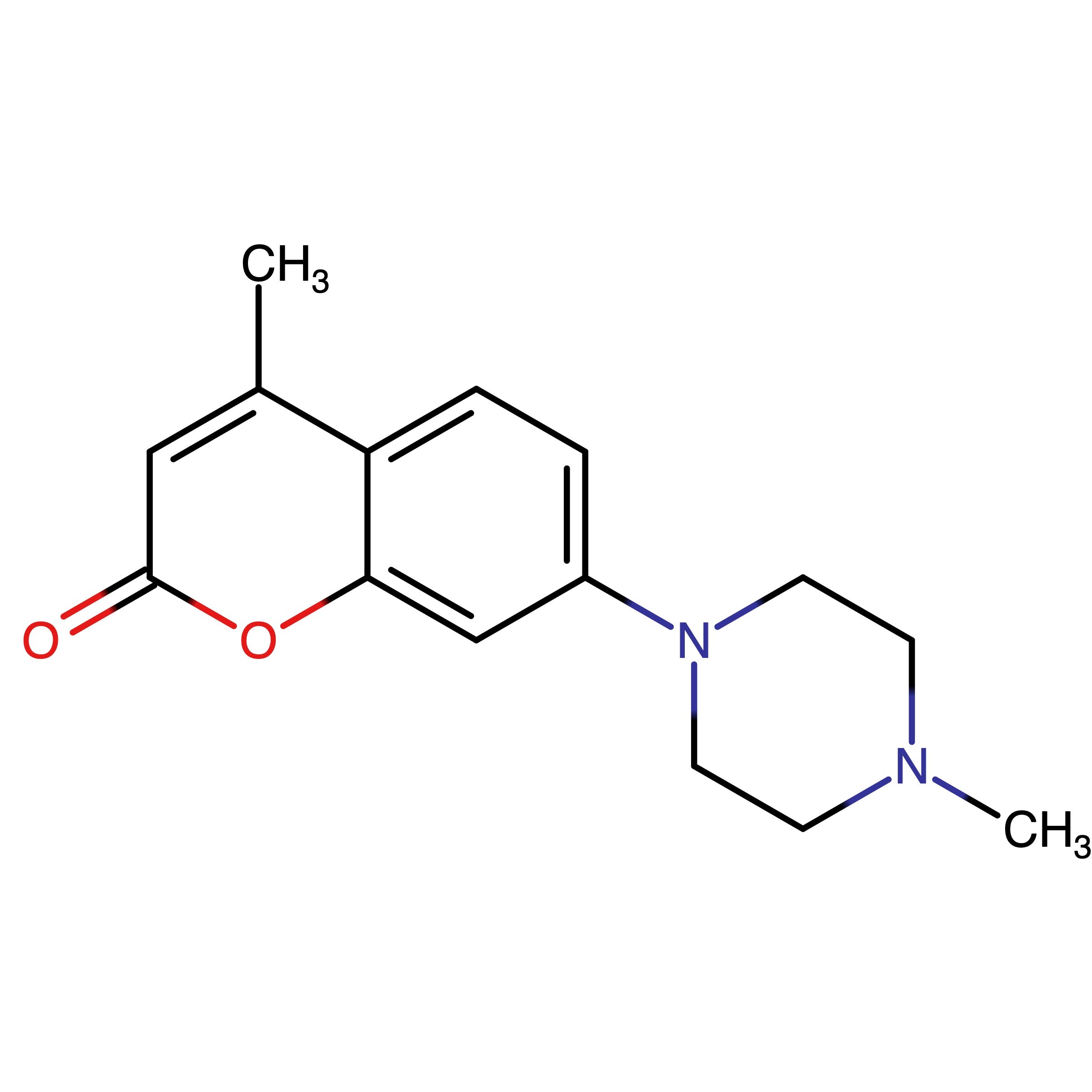 CAS RN 2594424-72-1 | 4-Methyl-7-(4-methylpiperazin-1-yl)-2H-chromen-2-one