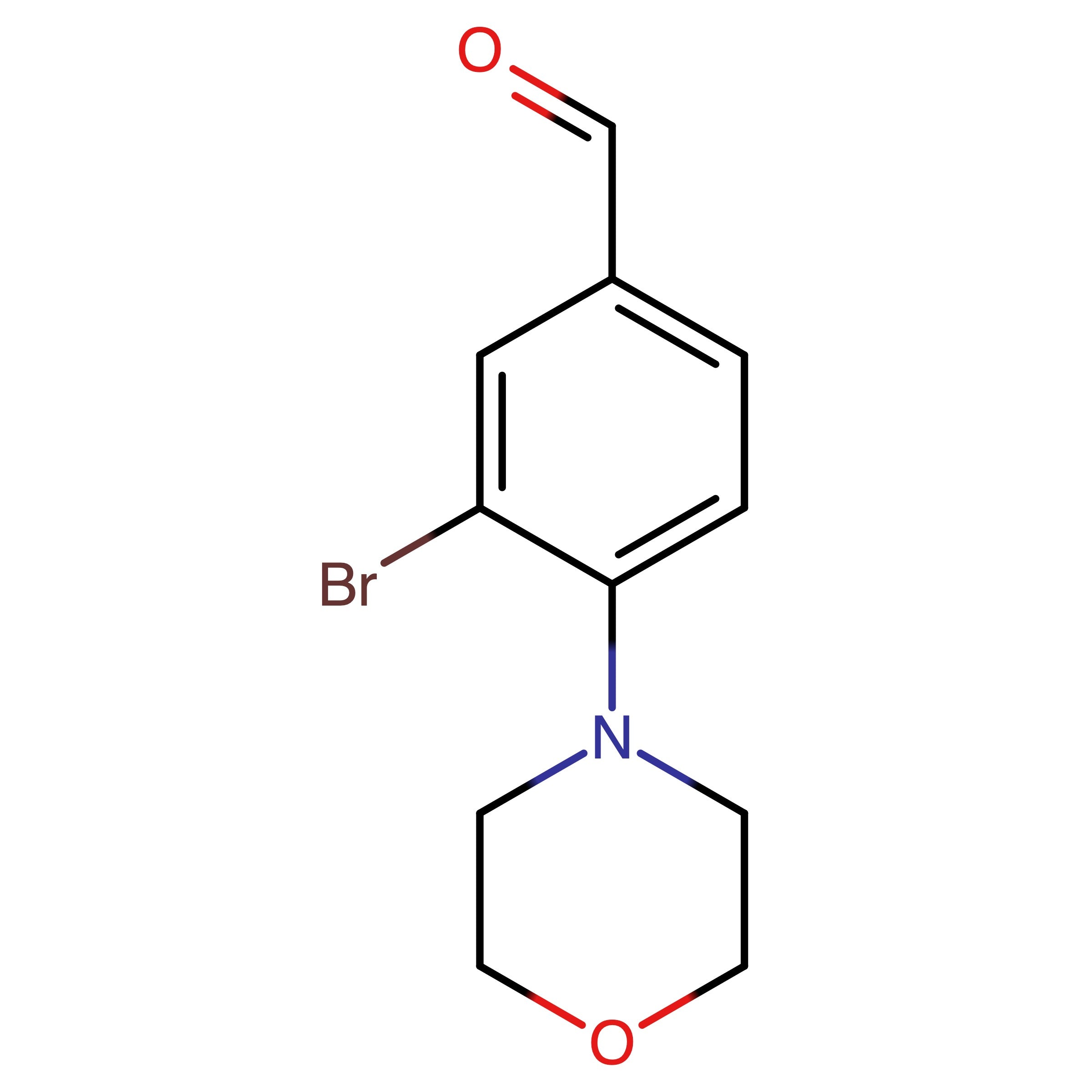 CAS 263349-24-2 | 3-Bromo-4-morpholinobenzaldehyde | MFCD06656549