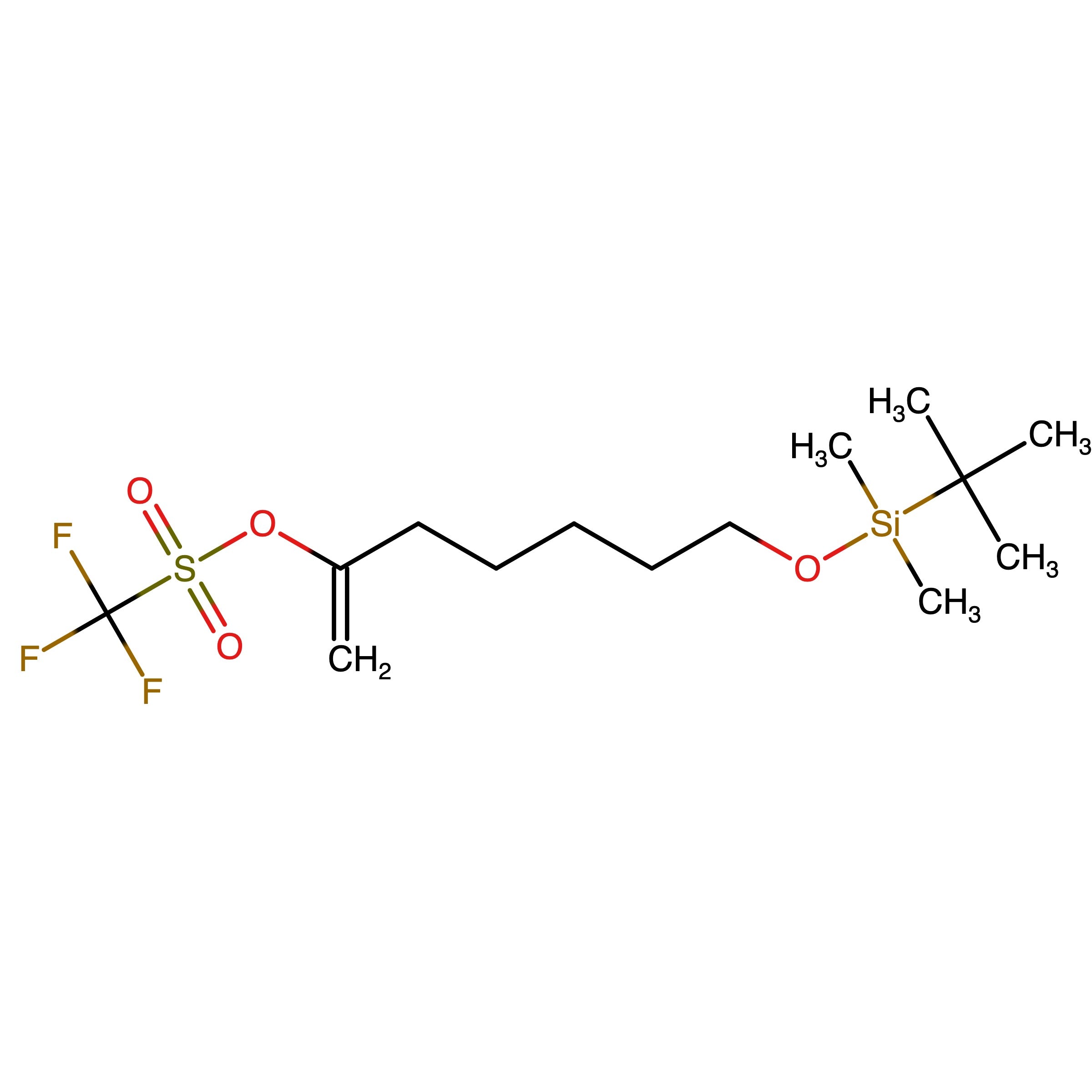 CAS RN 2569022-44-0 | 7-((tert-Butyldimethylsilyl)oxy)hept-1-en-2-yl trifluoromethanesulfonate