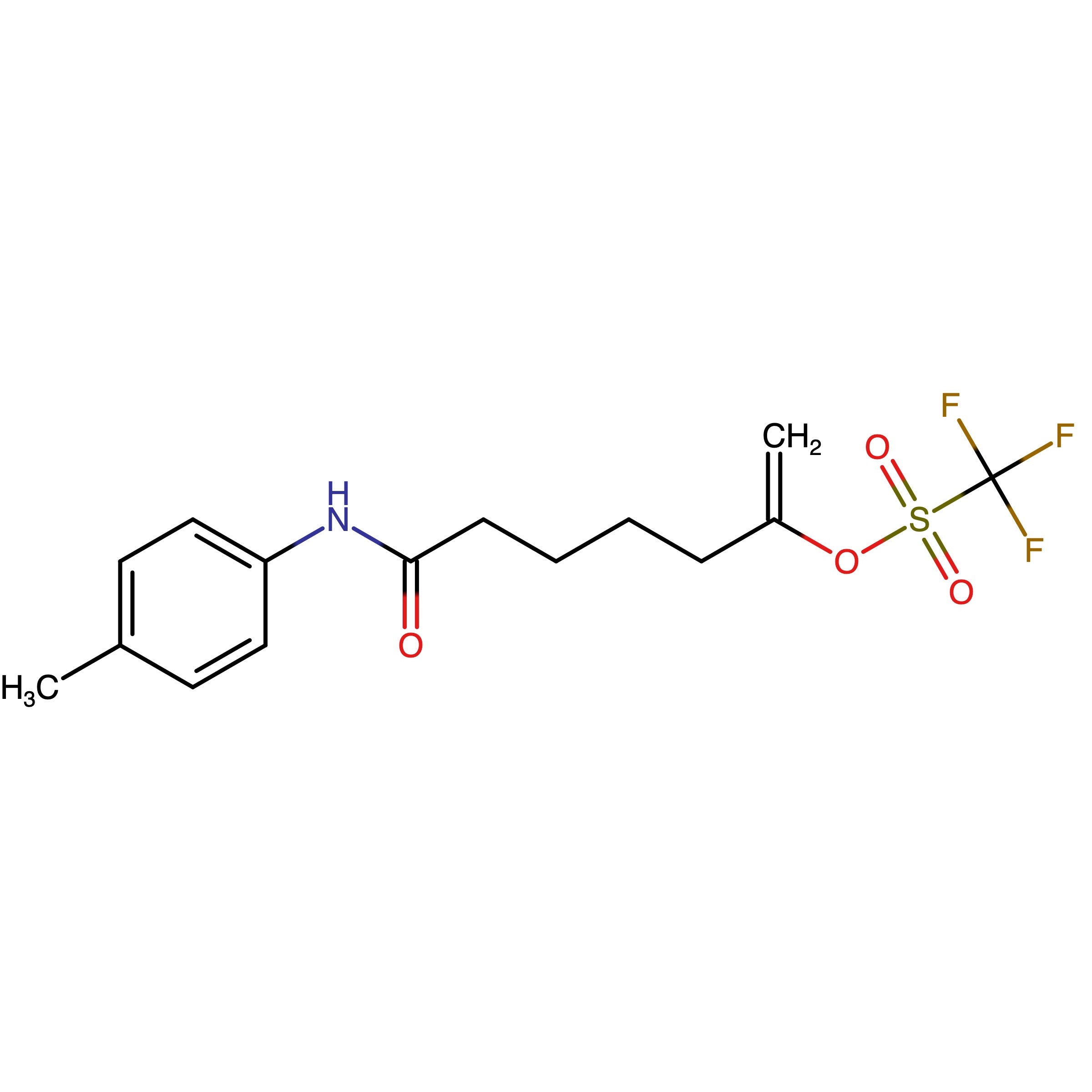 CAS RN 2569022-45-1 | 7-Oxo-7-(p-tolylamino)hept-1-en-2-yl trifluoromethanesulfonate