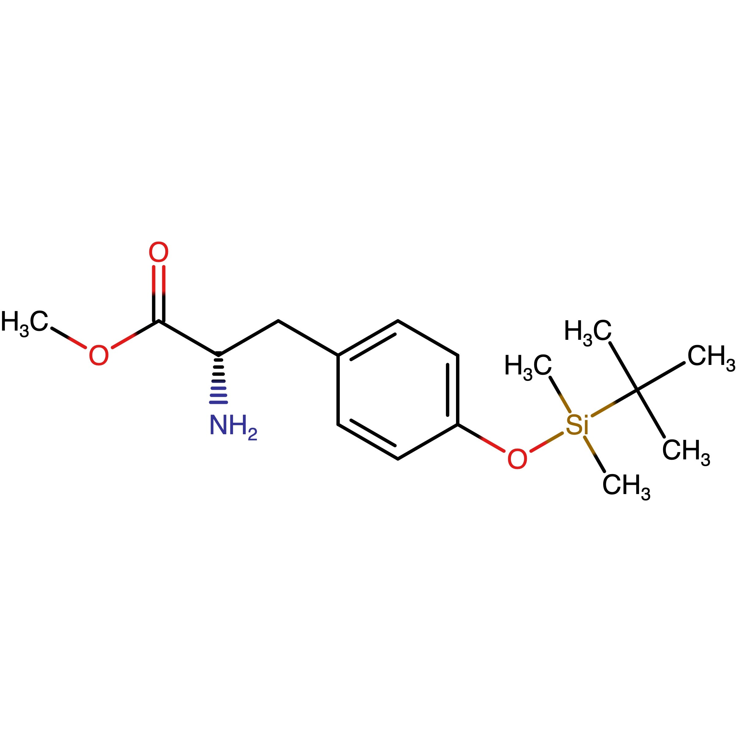 CAS RN 216974-09-3 | Methyl (S)-2-amino-3-(4-((tert-butyldimethylsilyl)oxy)phenyl)propanoate