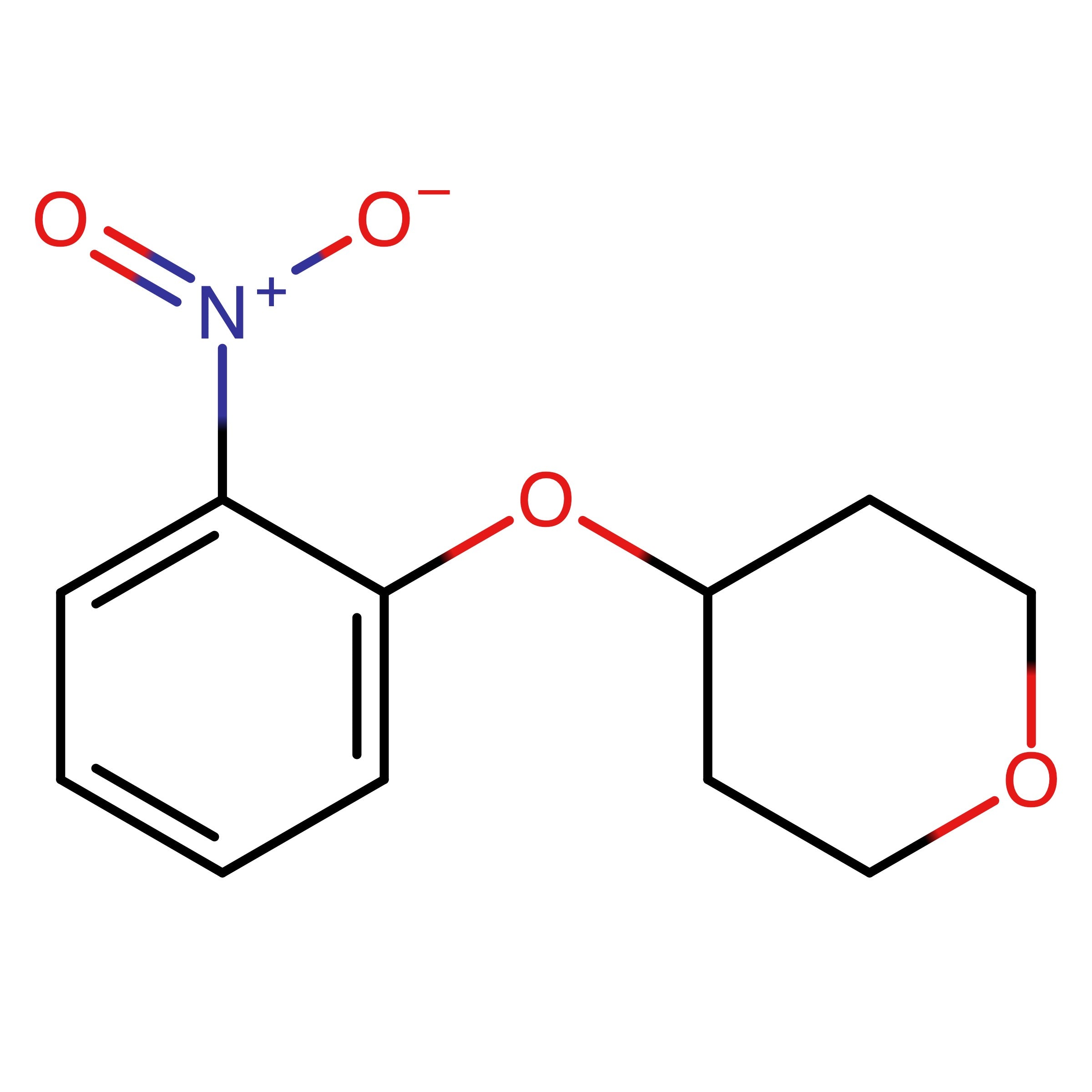 CAS 898289-39-9 | 4-(2-Nitrophenoxy)tetrahydro-2H-pyran | MFCD17014128