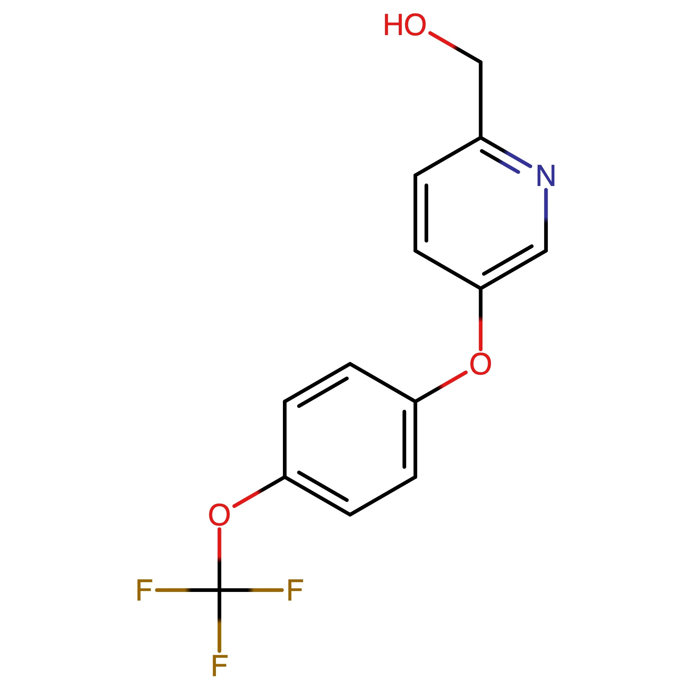 CAS RN 1686102-90-8 | (5-(4-(Trifluoromethoxy)phenoxy)pyridin-2-yl)methanol