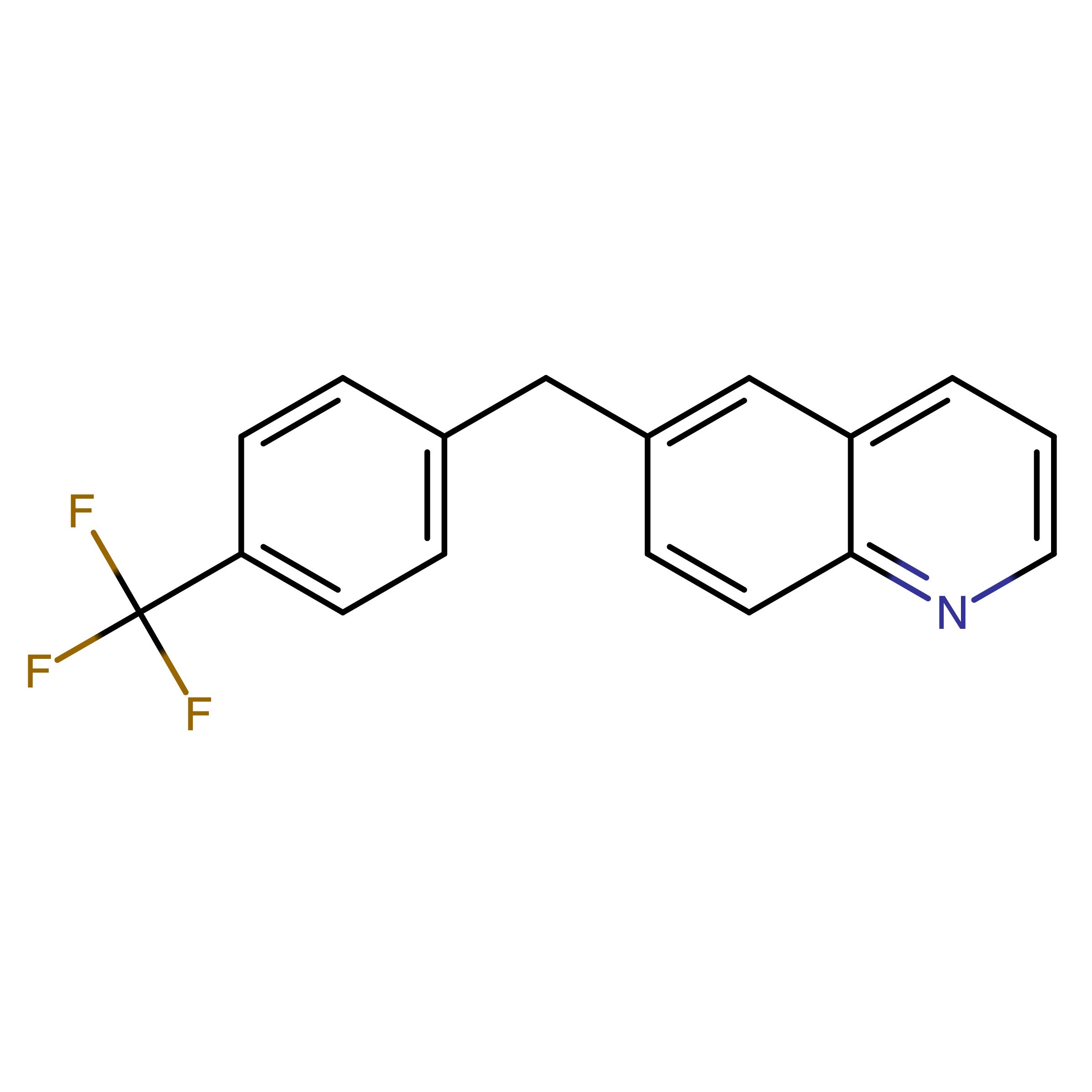 CAS RN 2348235-95-8 | 6-(4-(Trifluoromethyl)benzyl)quinoline